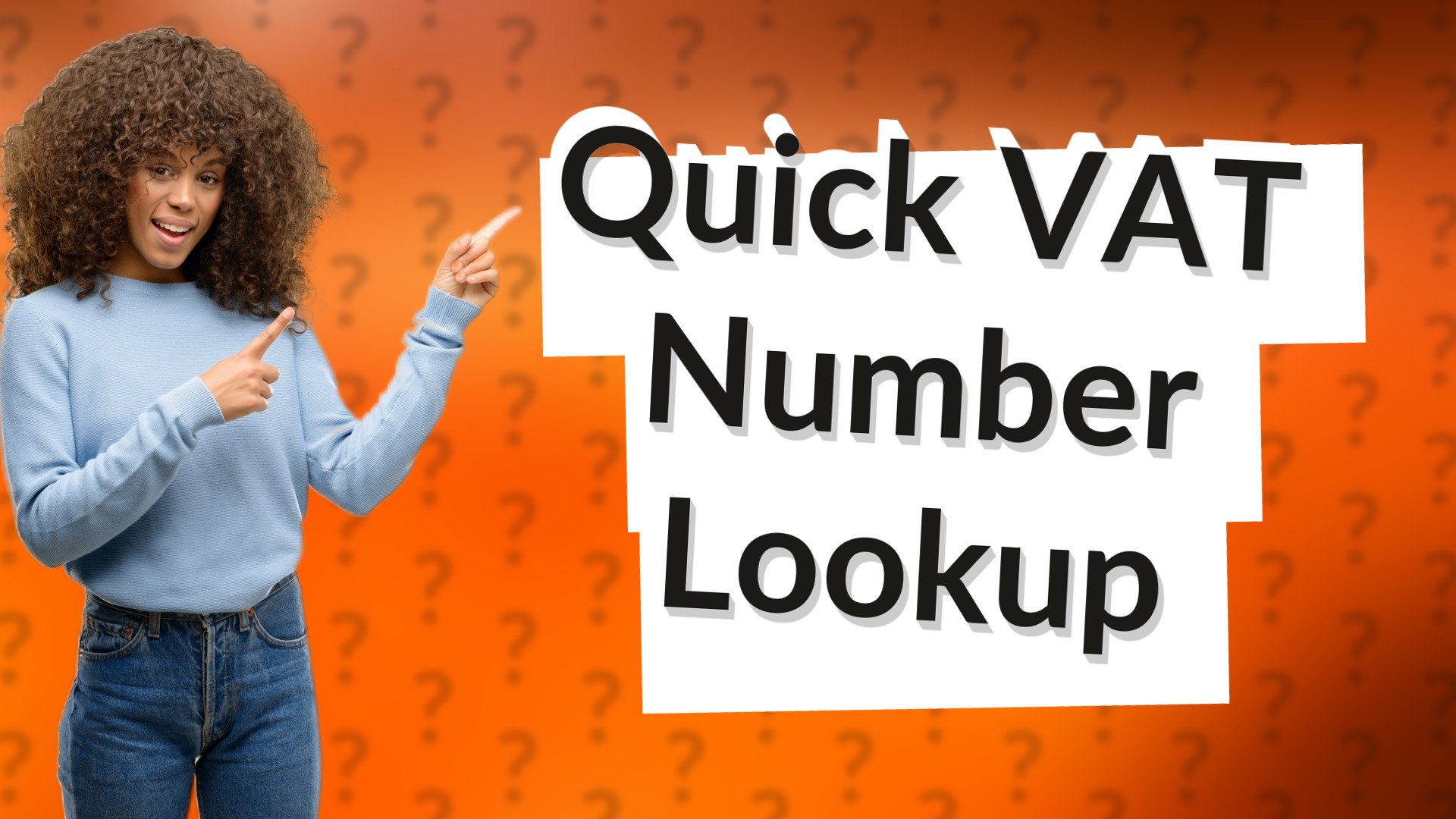 Quick VAT Number Lookup