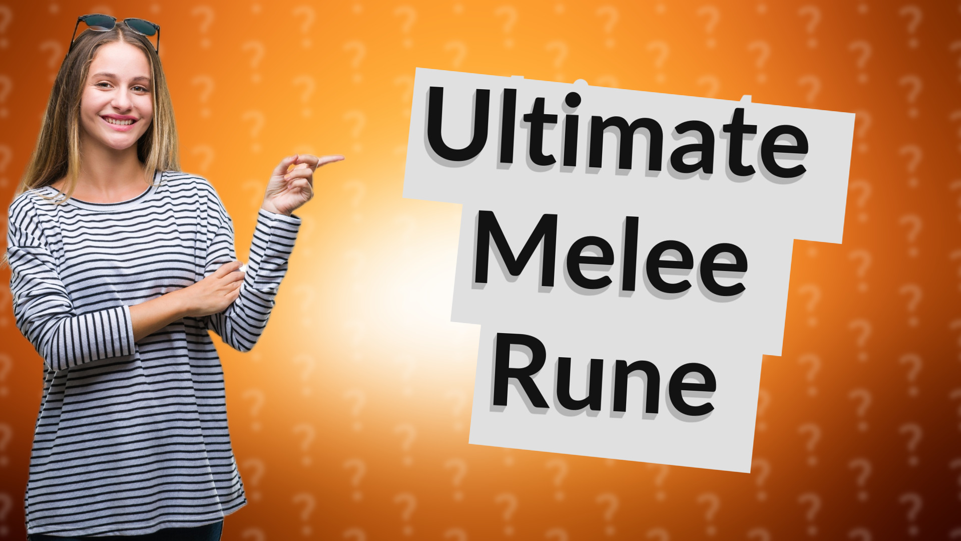 Ultimate Melee Rune