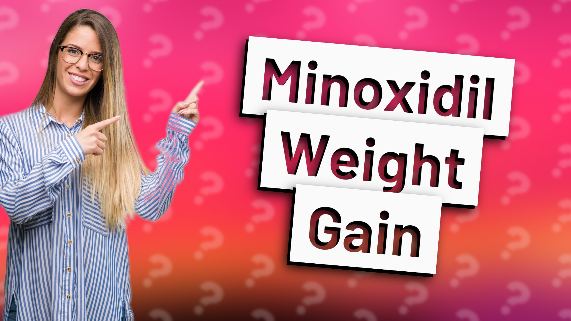 Minoxidil Weight Gain