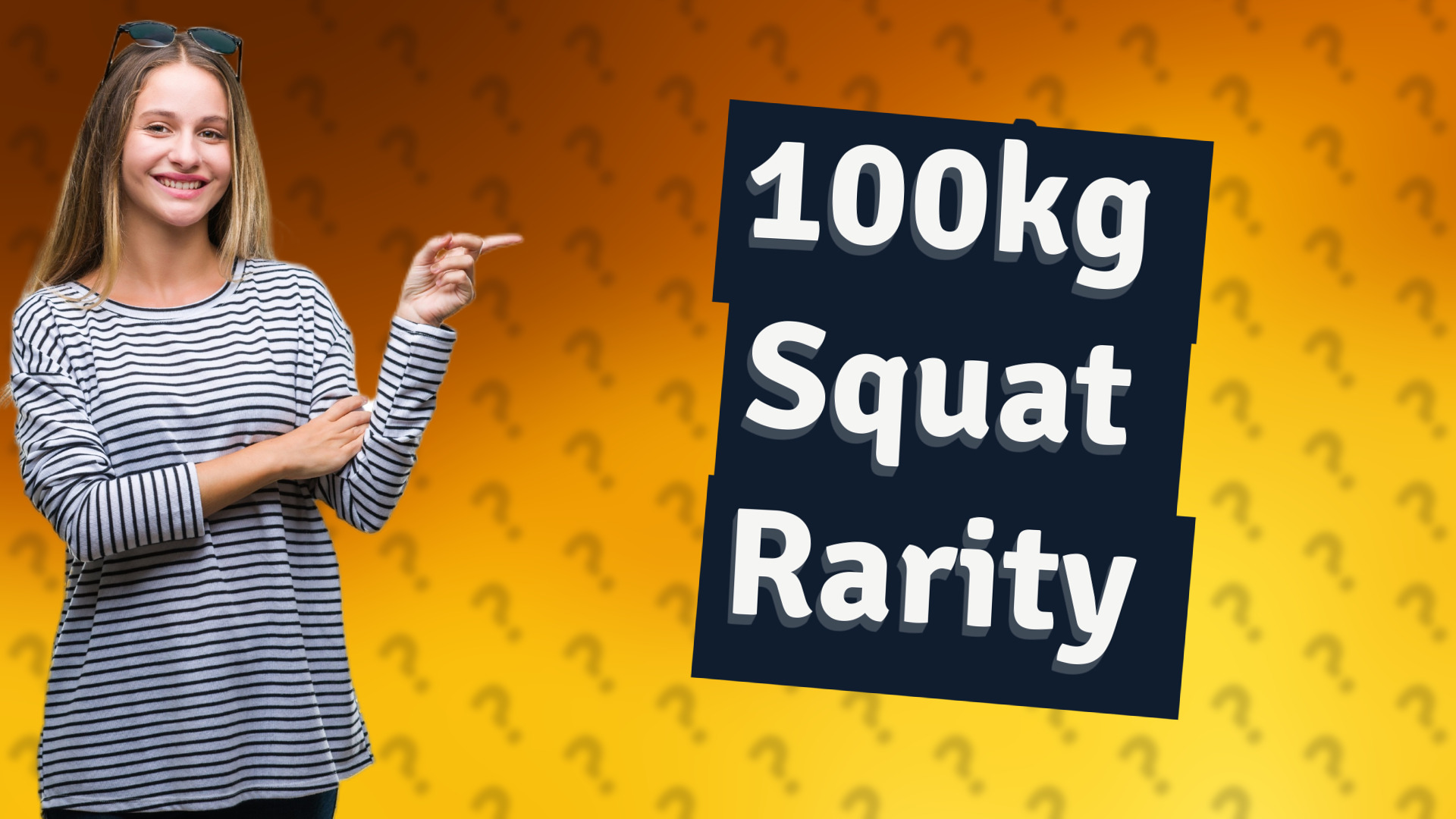100kg Squat Rarity