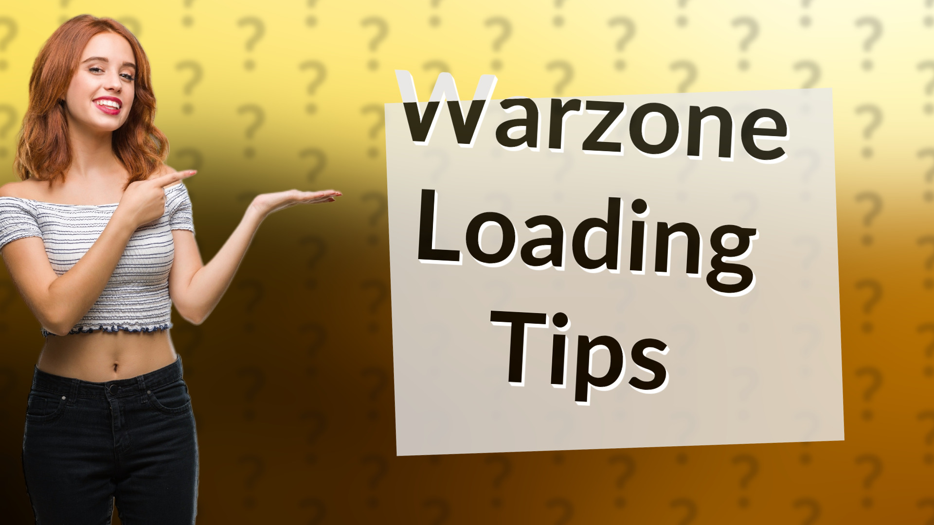 Warzone Loading Tips