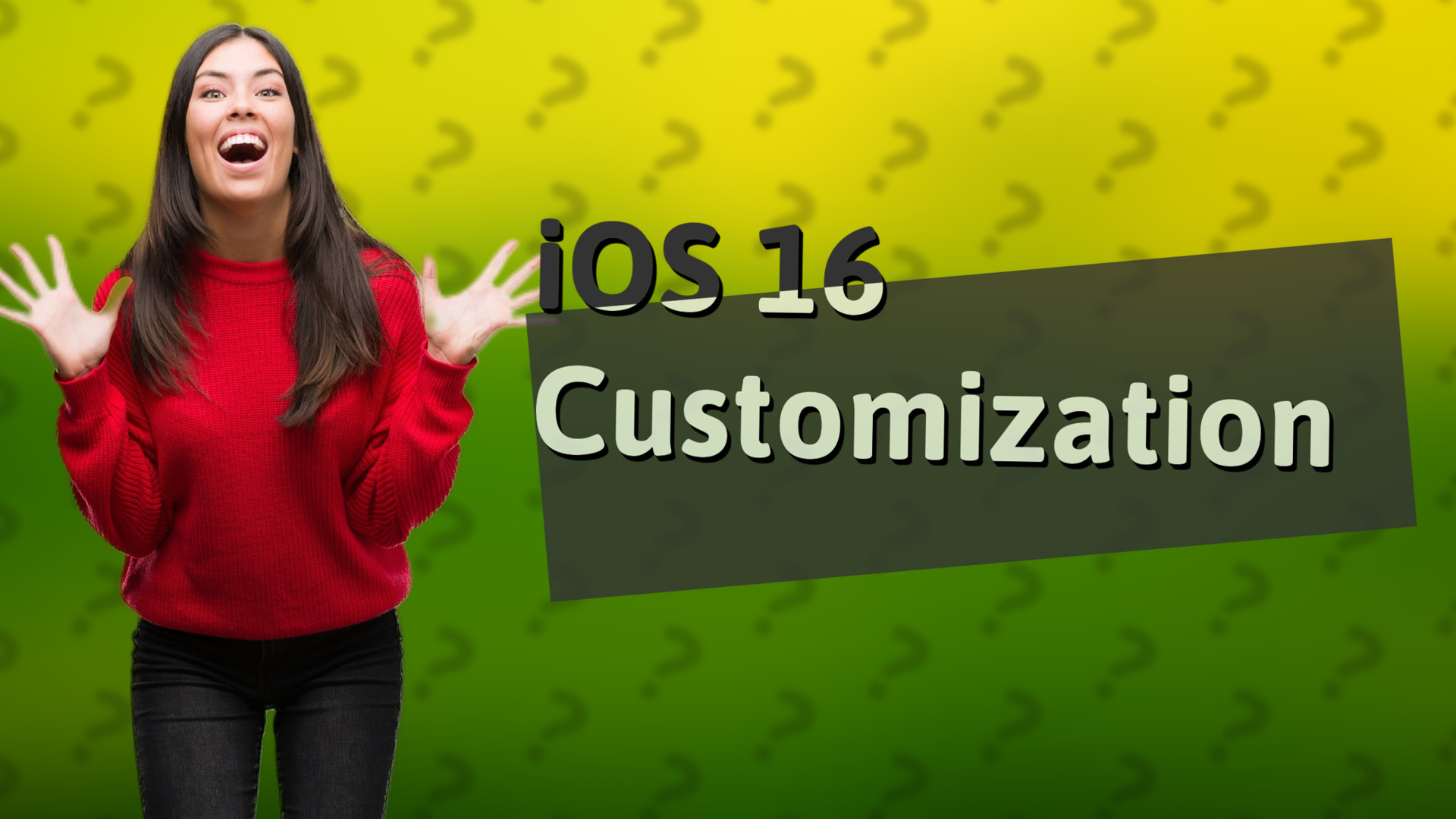 iOS 16 Customization