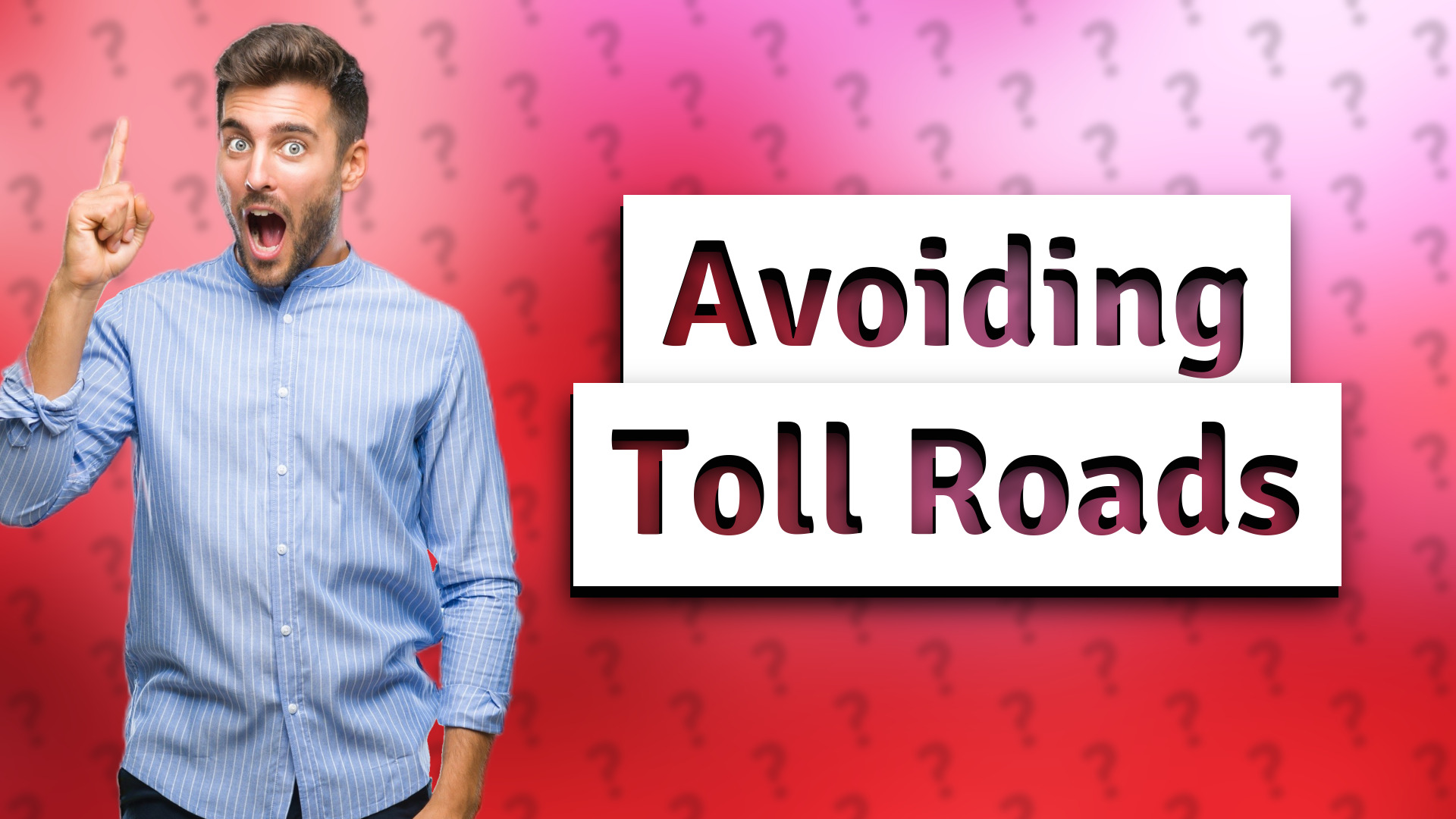 Avoiding Toll Roads
