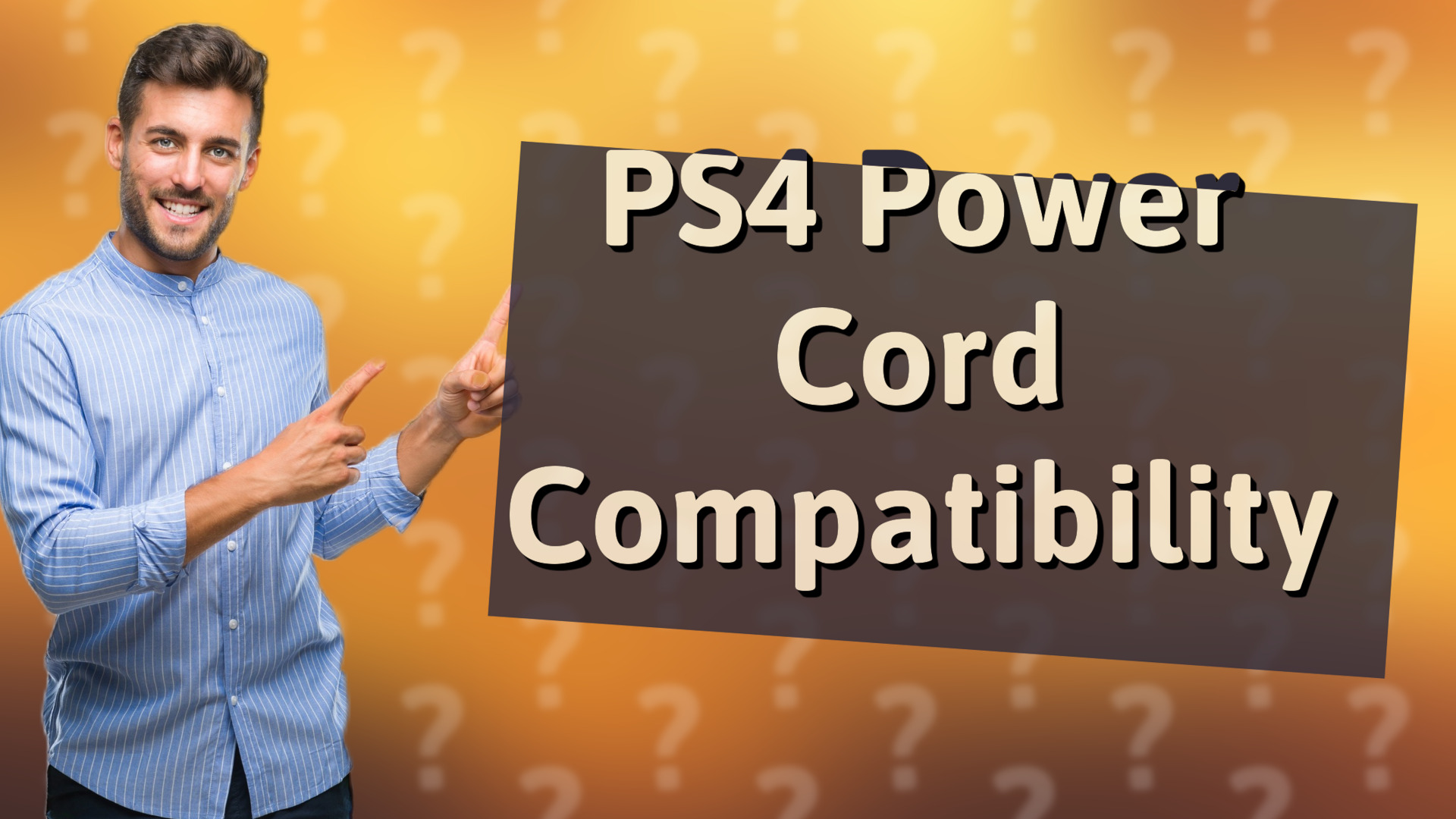 PS4 Power Cord Compatibility