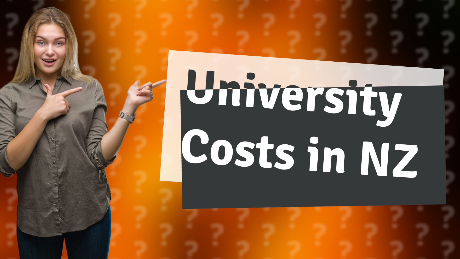 University Costs in NZ