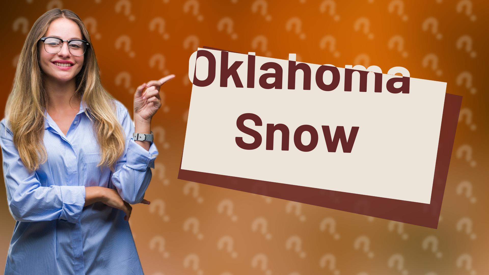 Oklahoma Snow