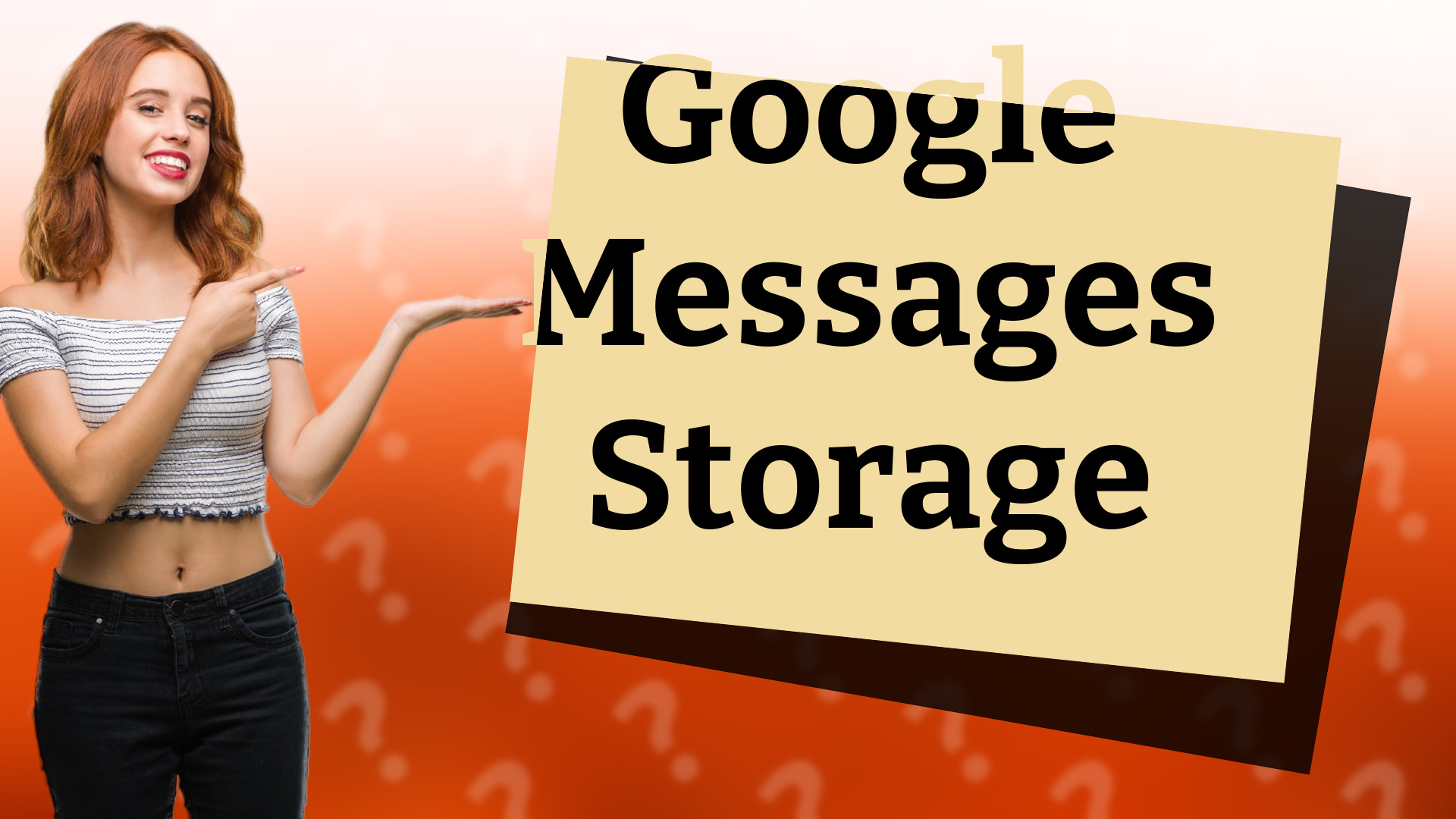 Google Messages Storage