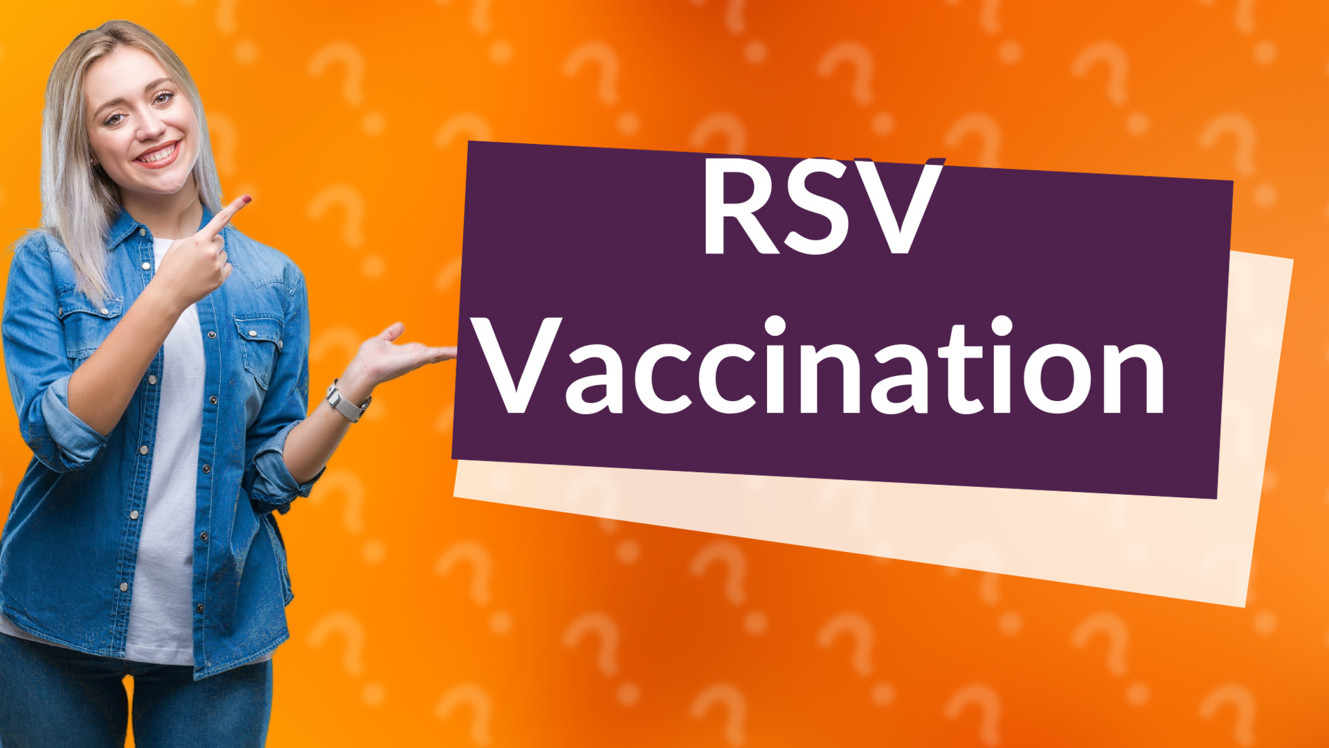 RSV Vaccination