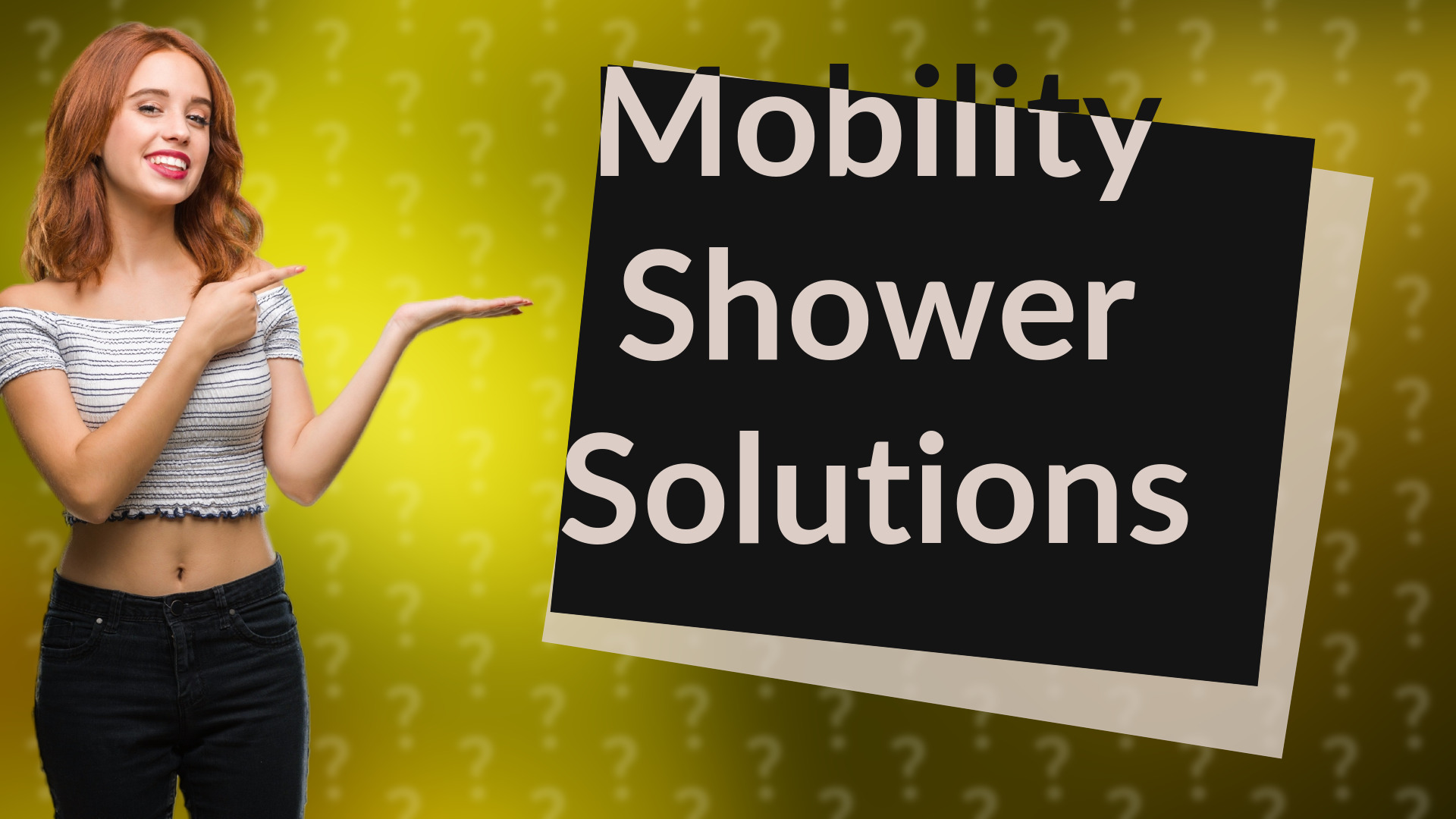 Mobility Shower Solutions