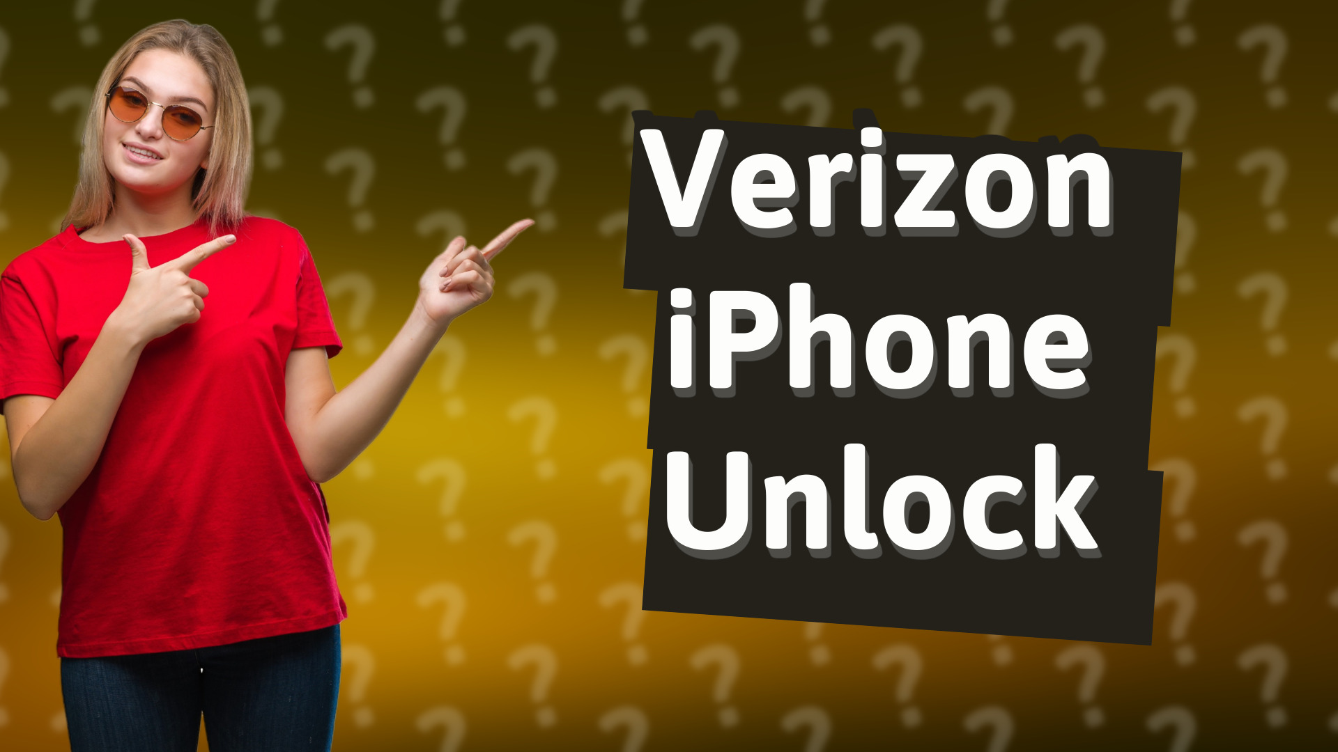 Verizon iPhone Unlock