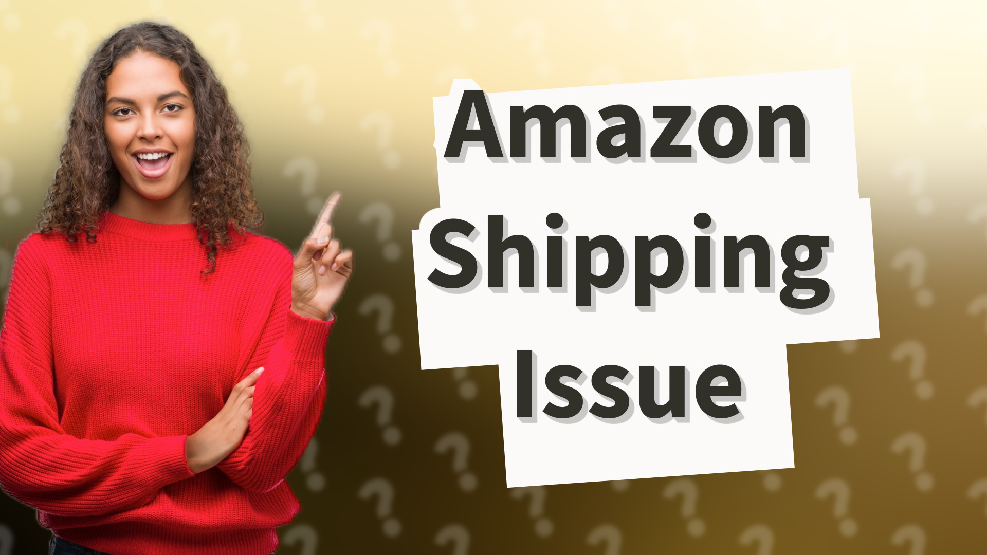 Amazon Shipping Issue