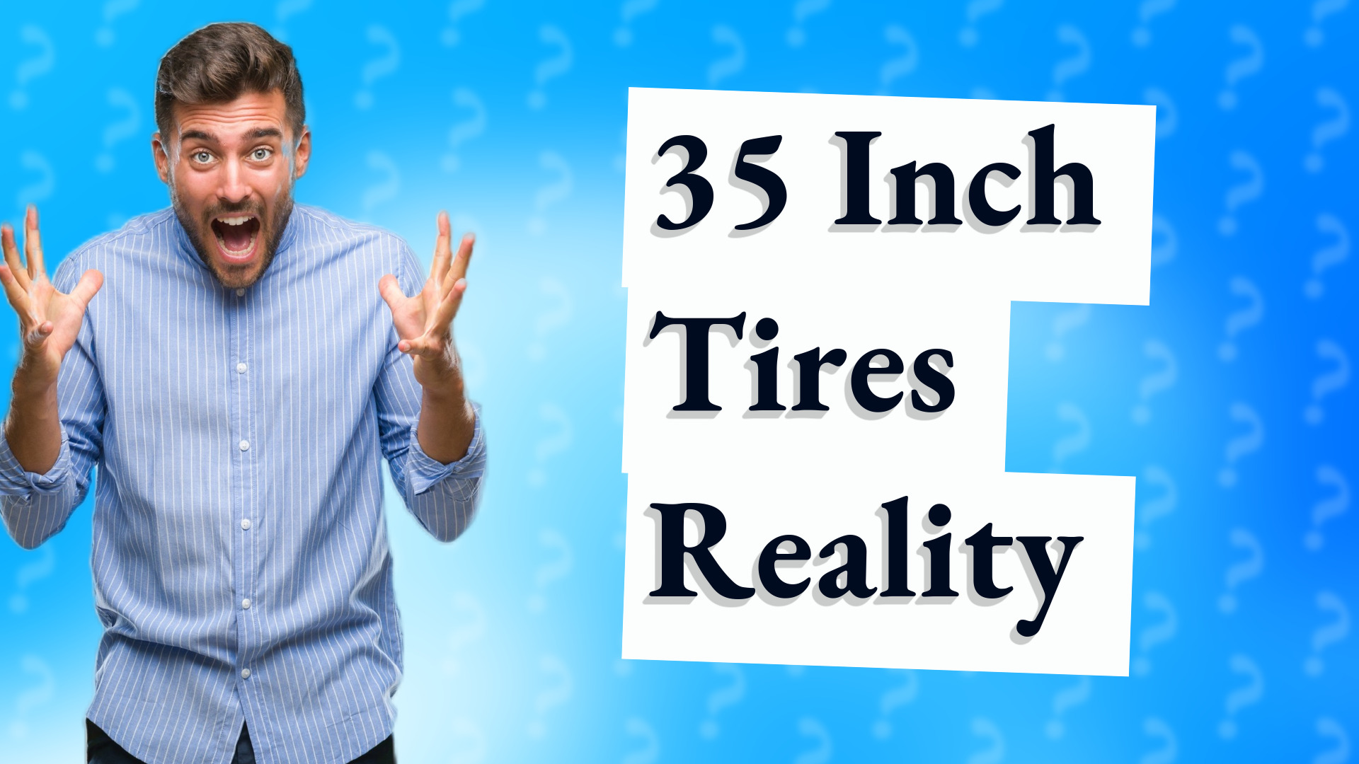 35 Inch Tires Reality