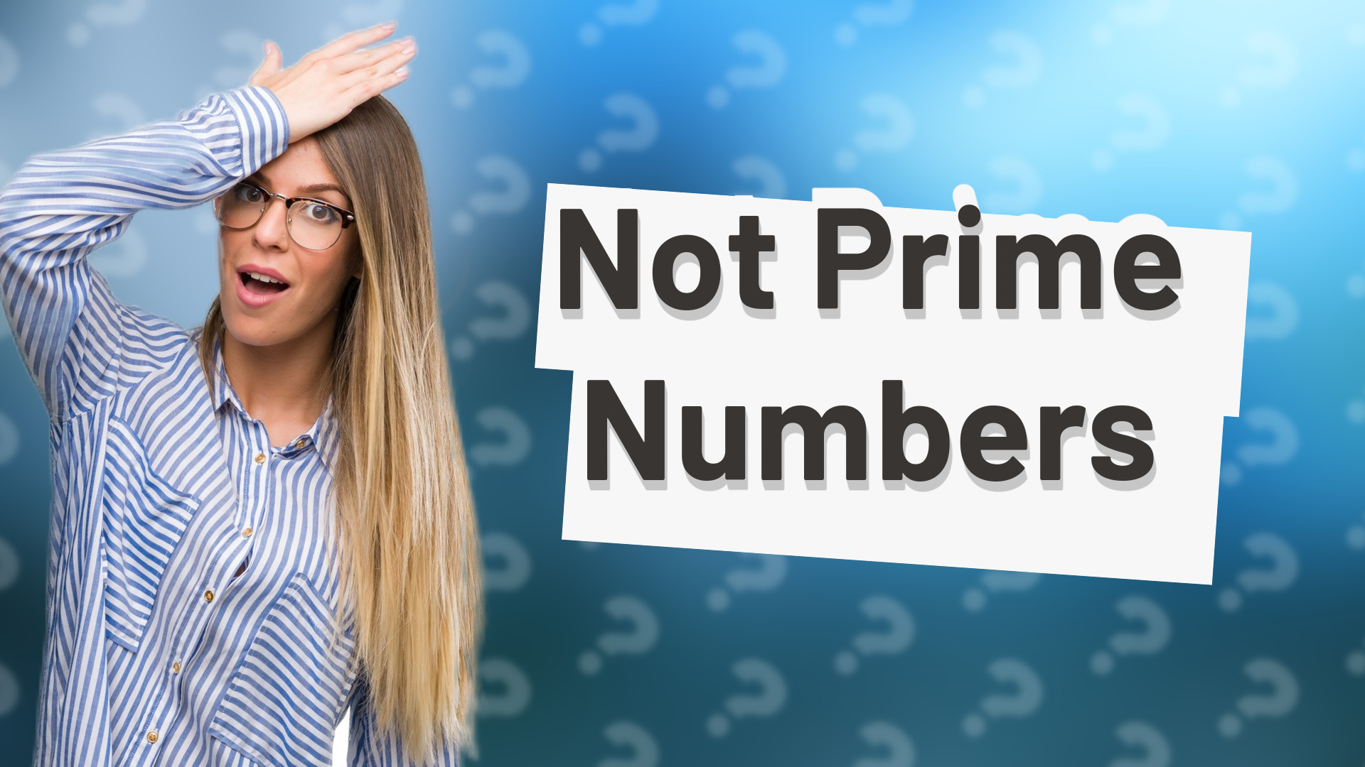 Not Prime Numbers