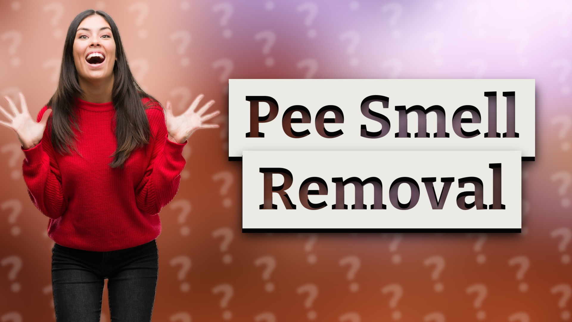 Pee Smell Removal