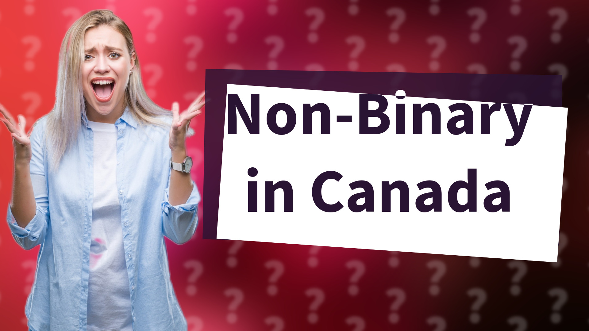 Non-Binary in Canada