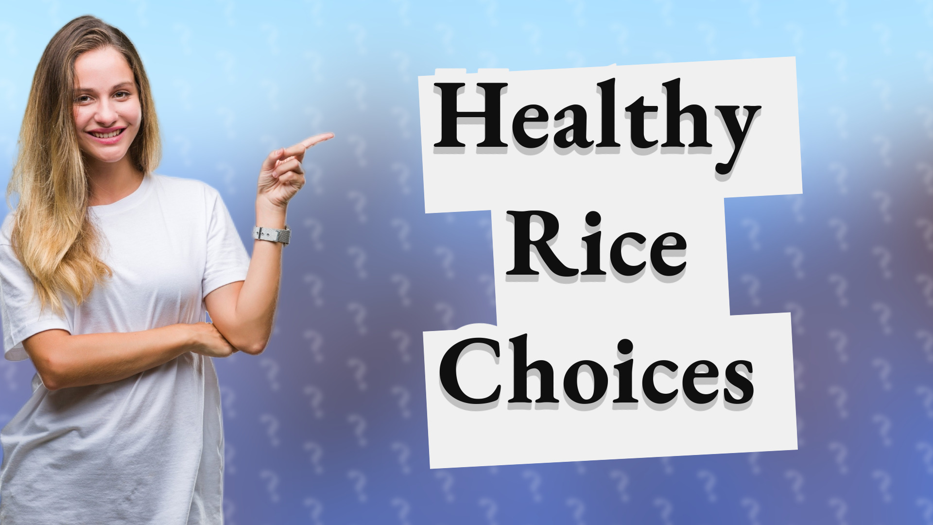 Healthy Rice Choices