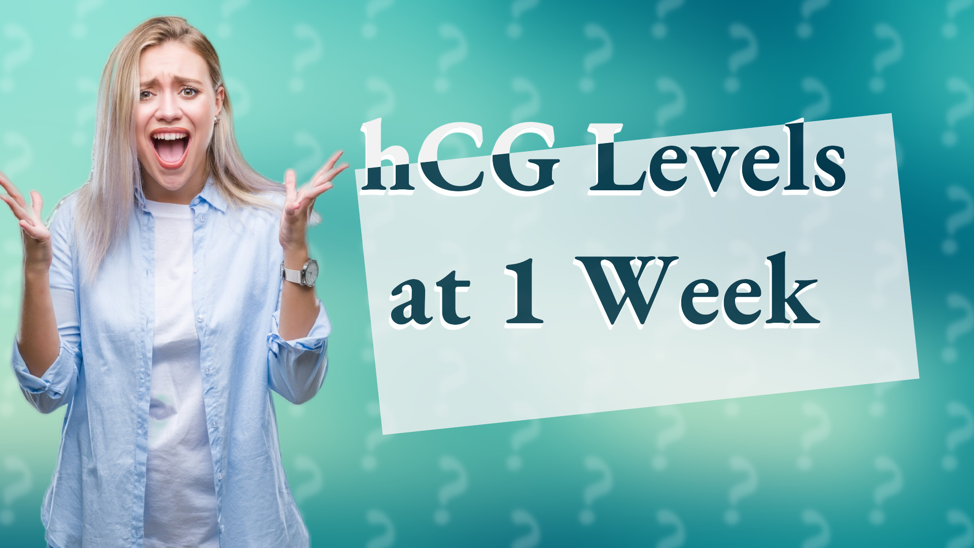 hCG Levels at 1 Week