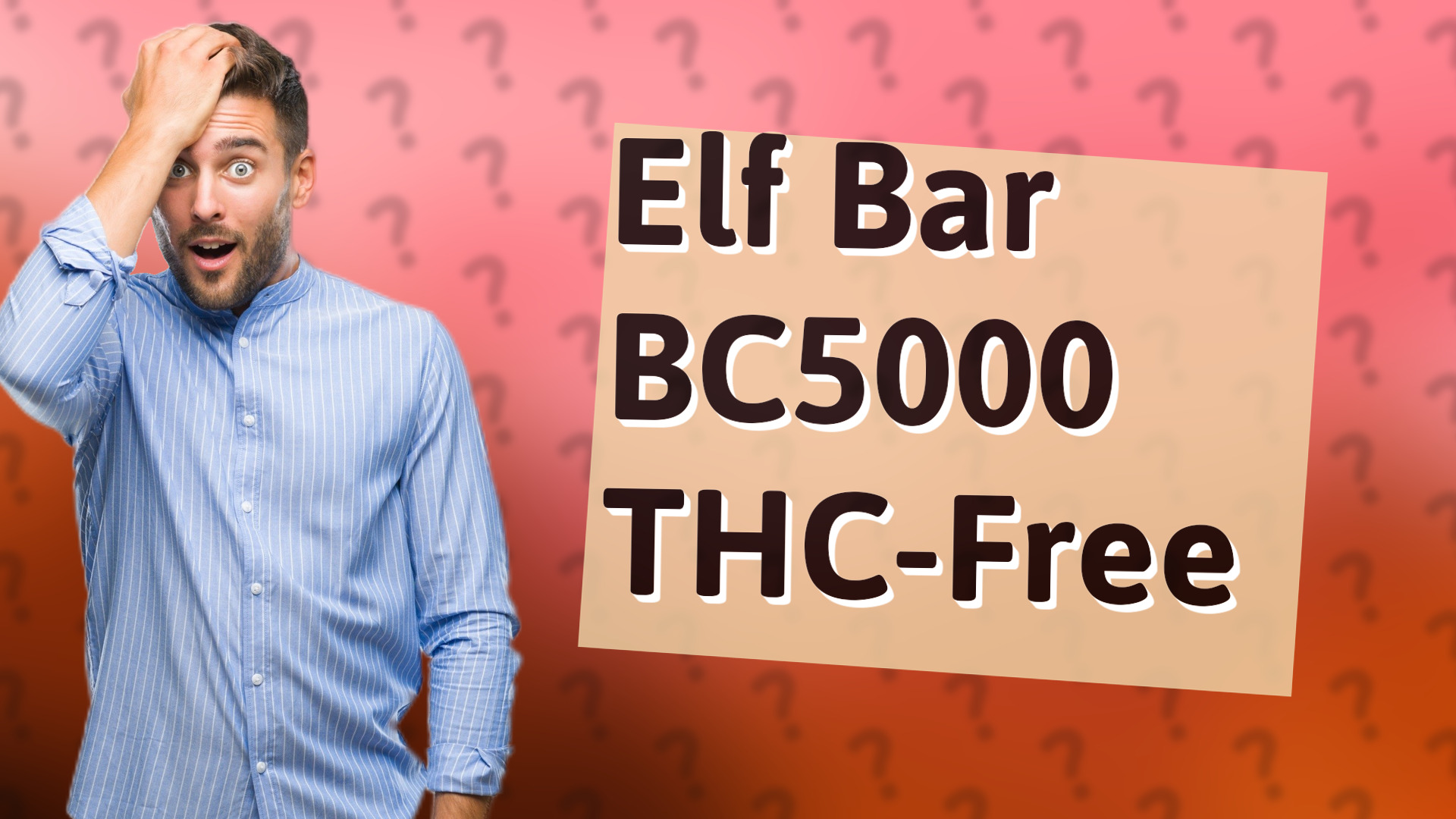 Elf Bar BC5000 THC-Free
