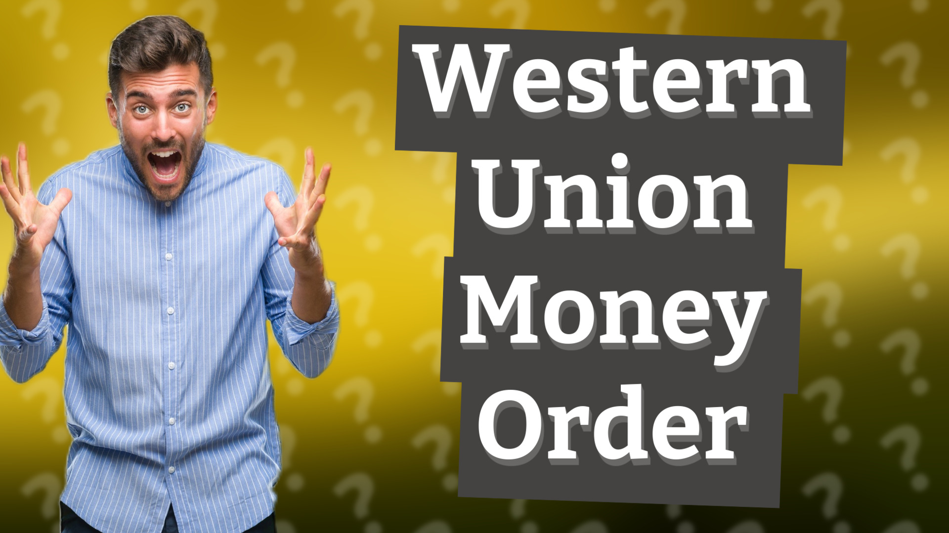 Western Union Money Order