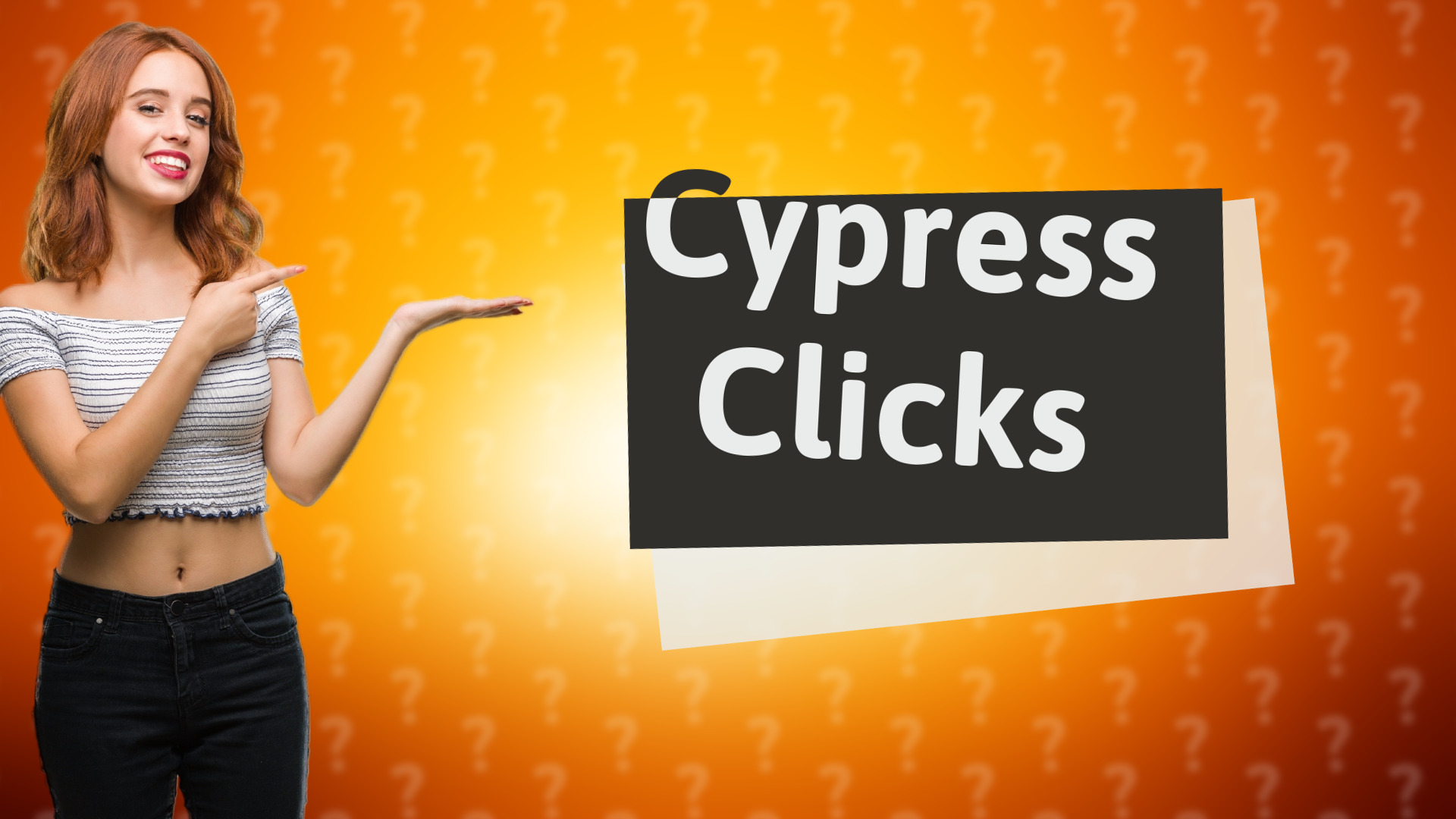 Cypress Clicks