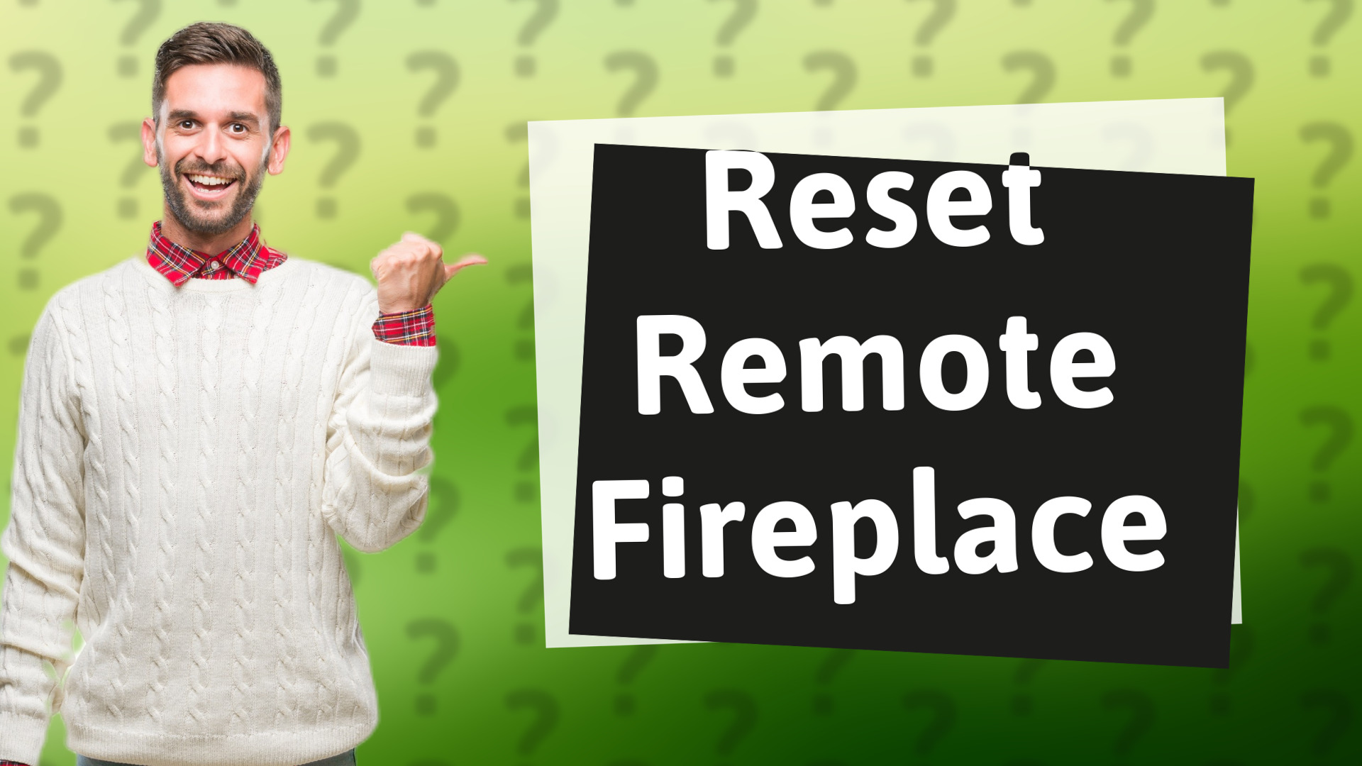 Reset Remote Fireplace
