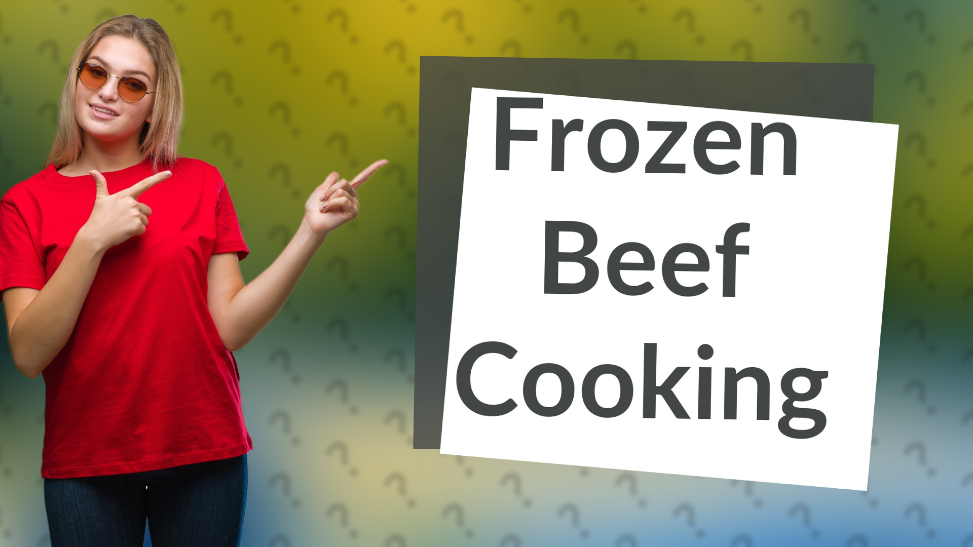 Frozen Beef Cooking