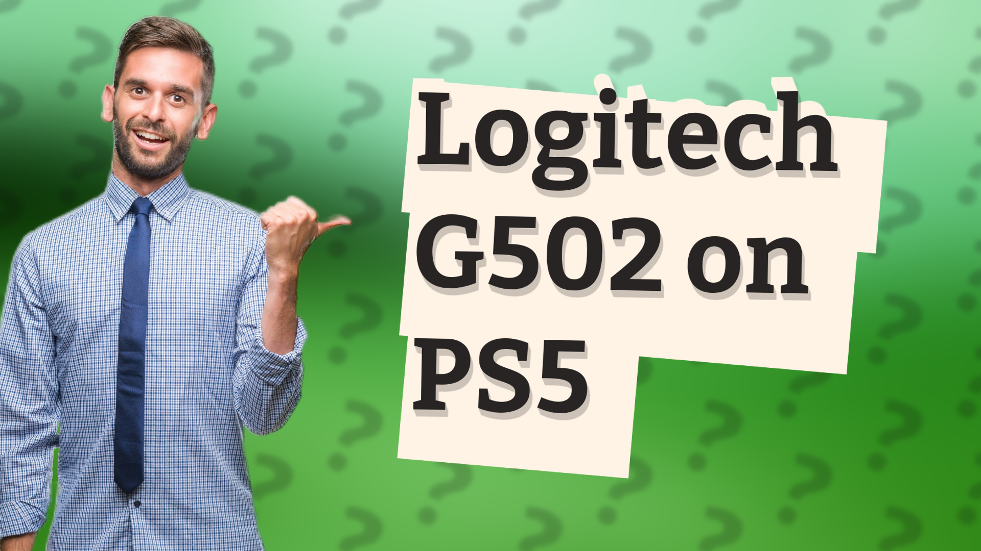 Logitech G502 on PS5