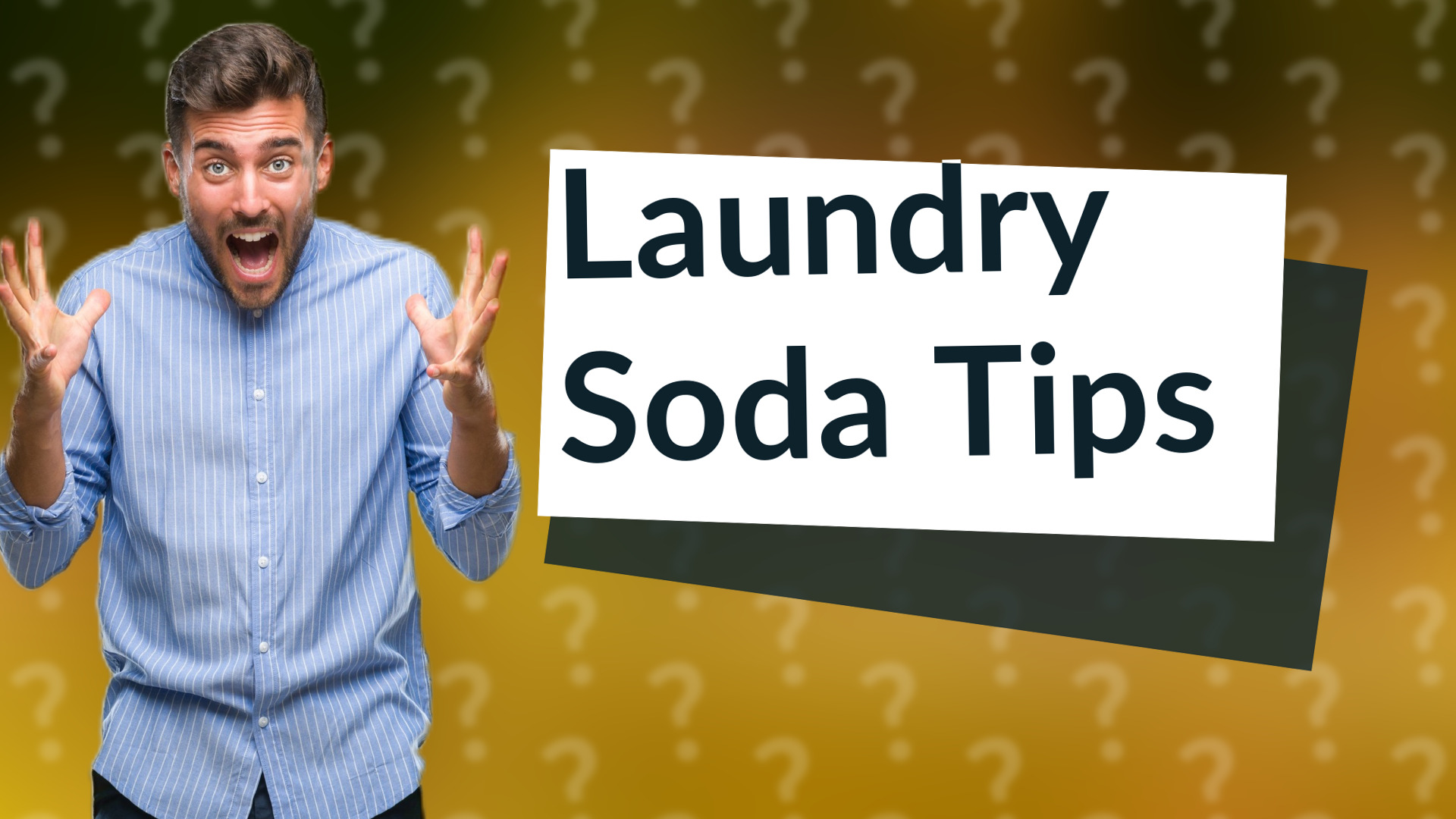Laundry Soda Tips