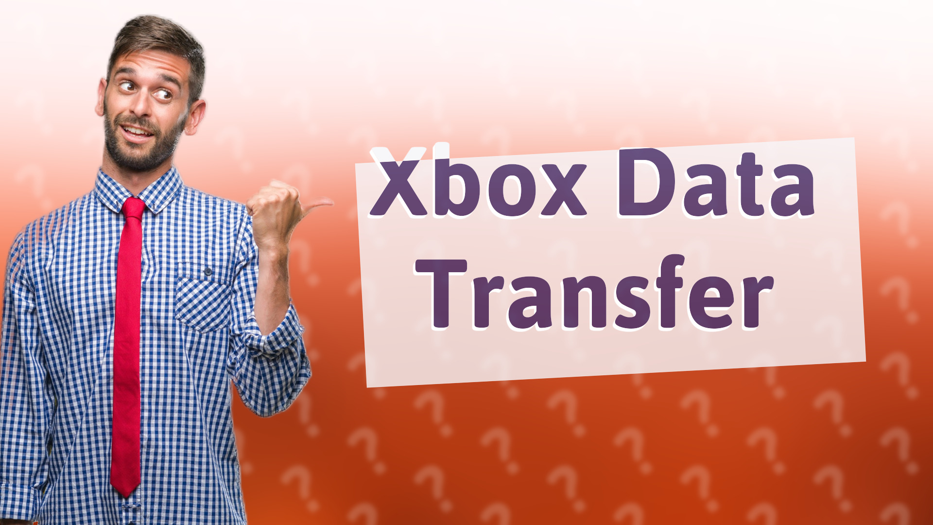 Xbox Data Transfer