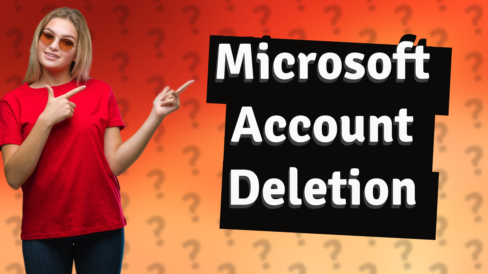 Microsoft Account Deletion