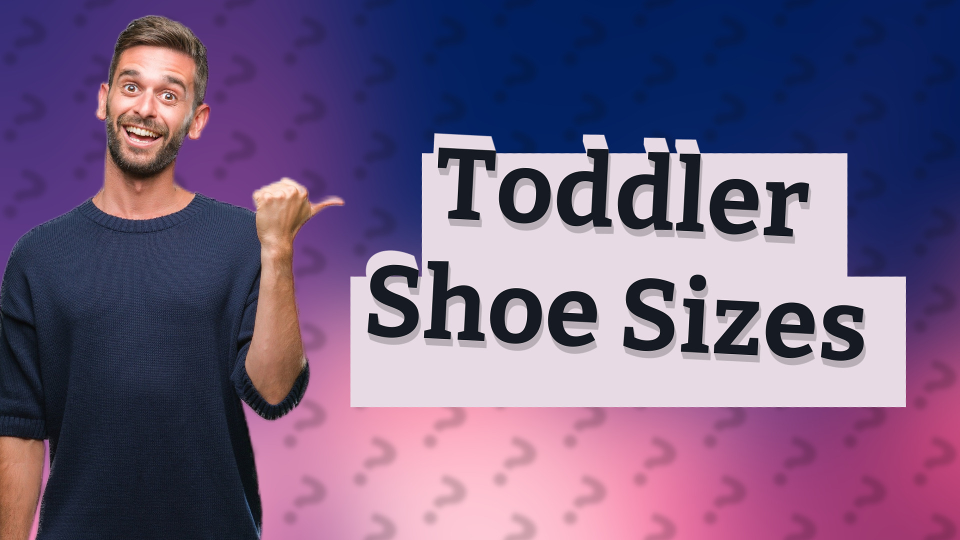 Toddler Shoe Sizes