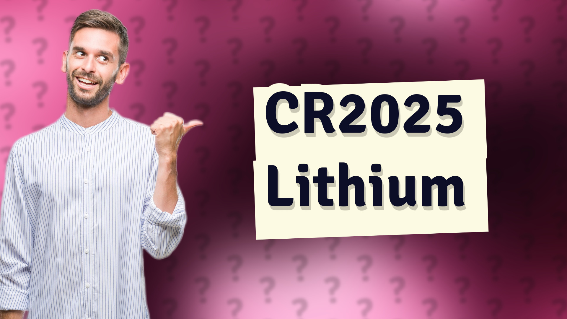 CR2025 Lithium