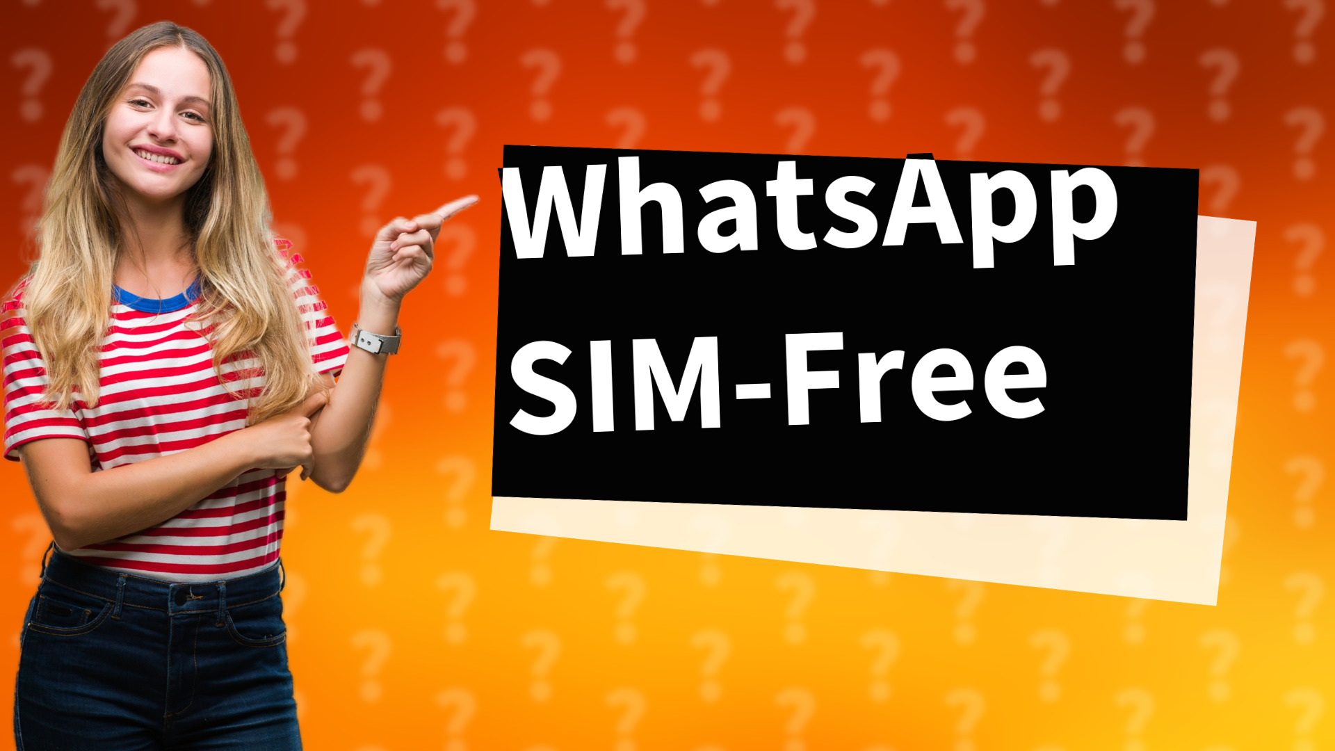 WhatsApp SIM-Free