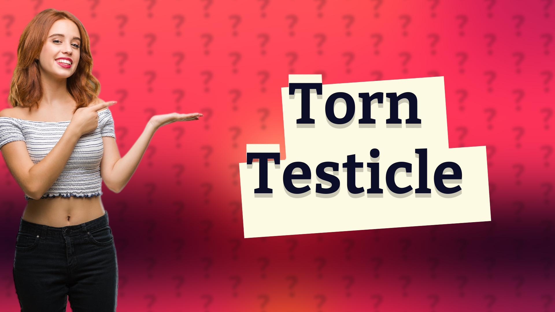 Torn Testicle
