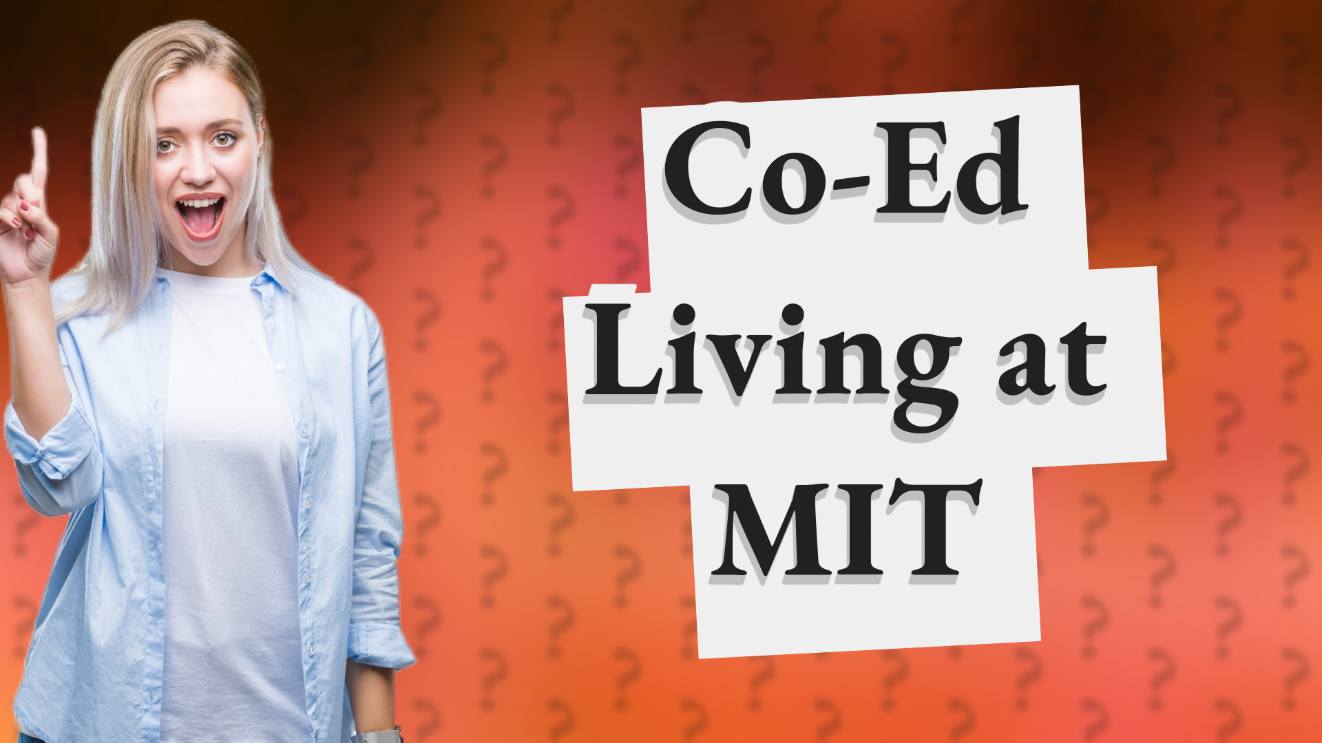 Co-Ed Living at MIT