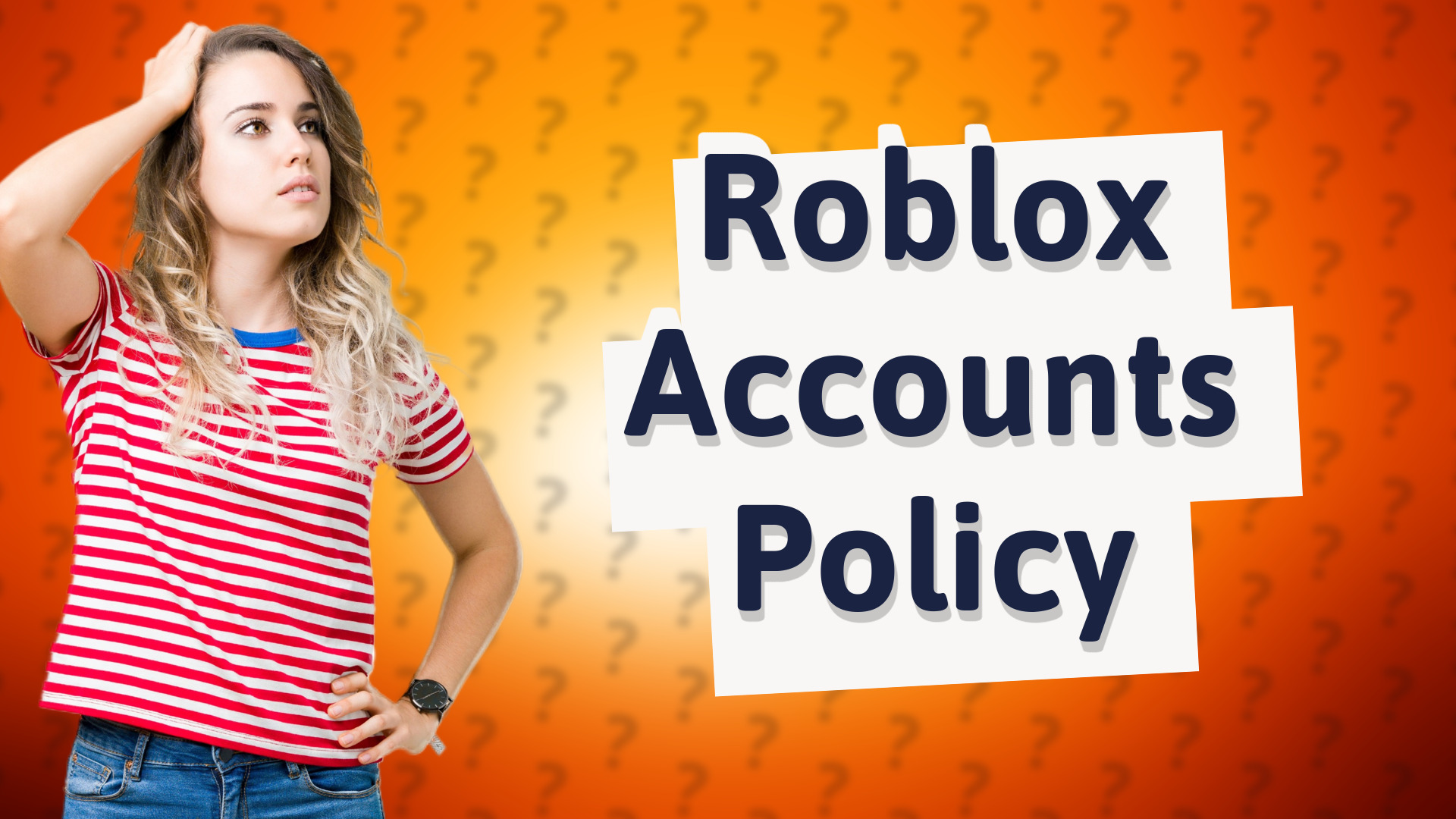 Roblox Accounts Policy