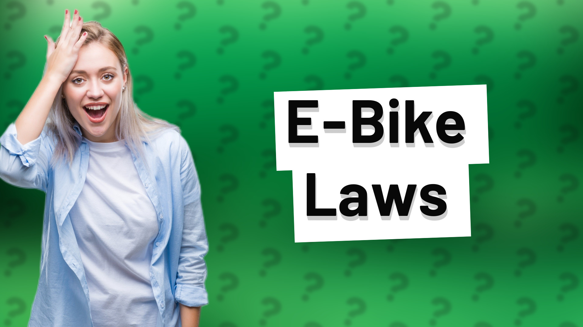 E-Bike Laws