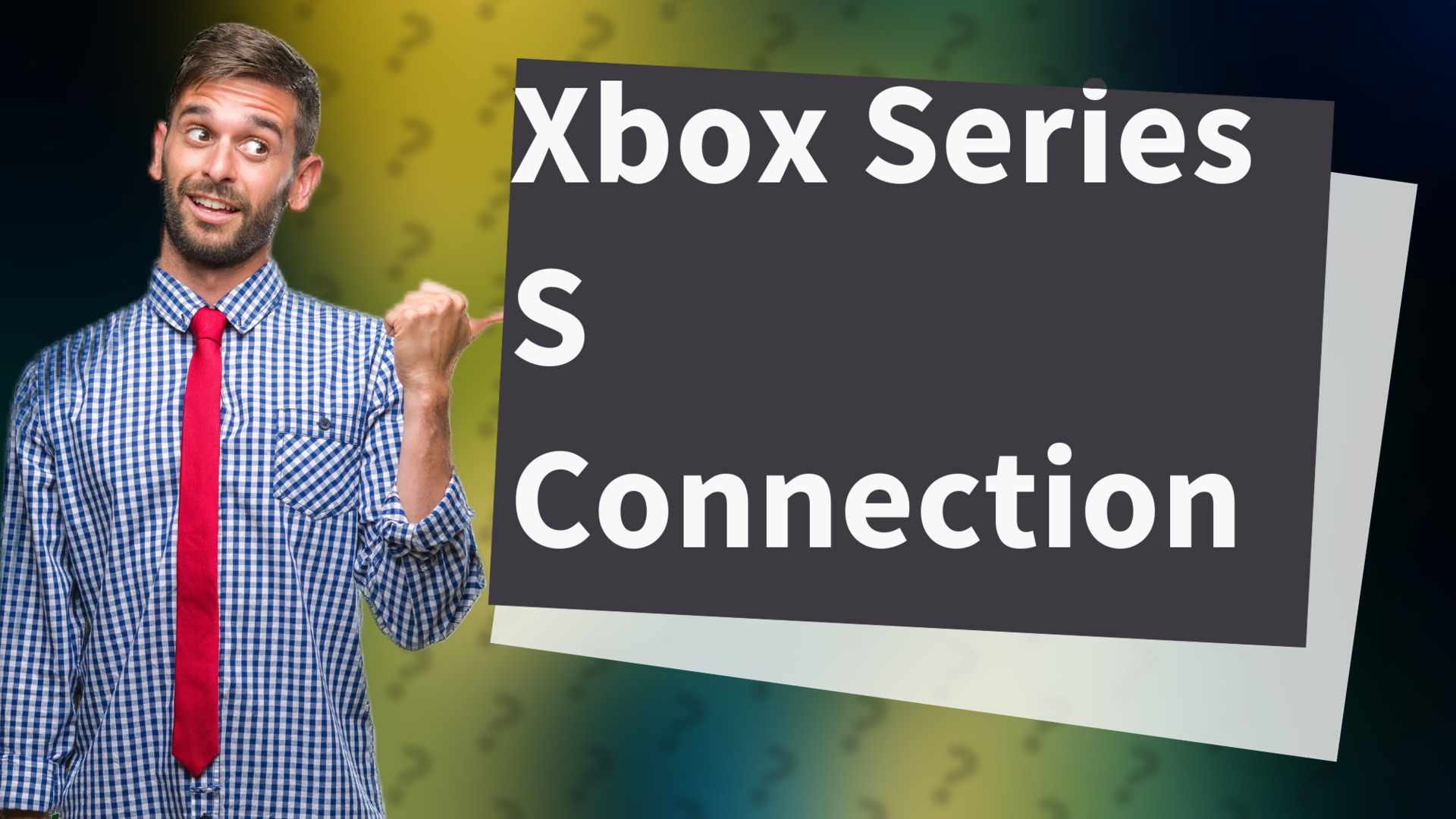 Xbox Series S Connection