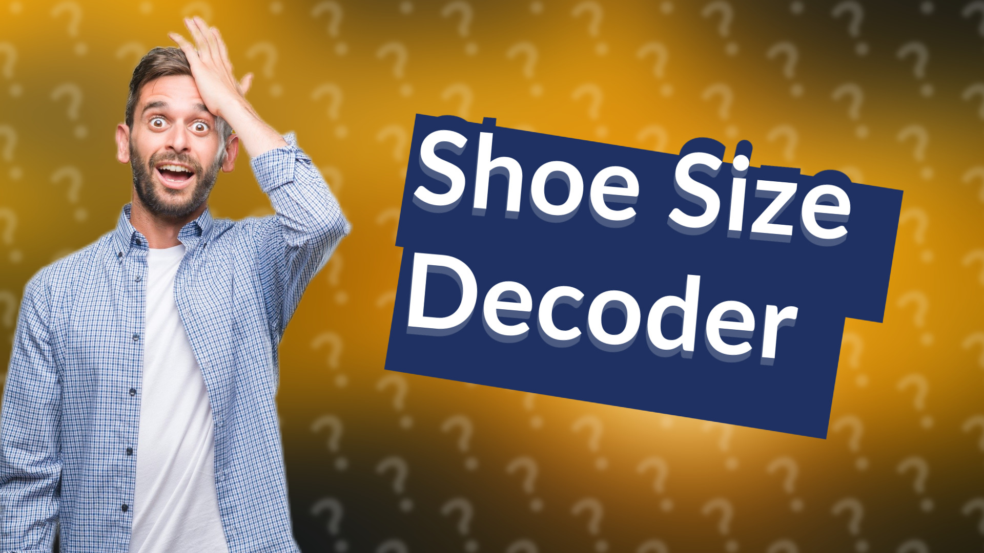 Shoe Size Decoder