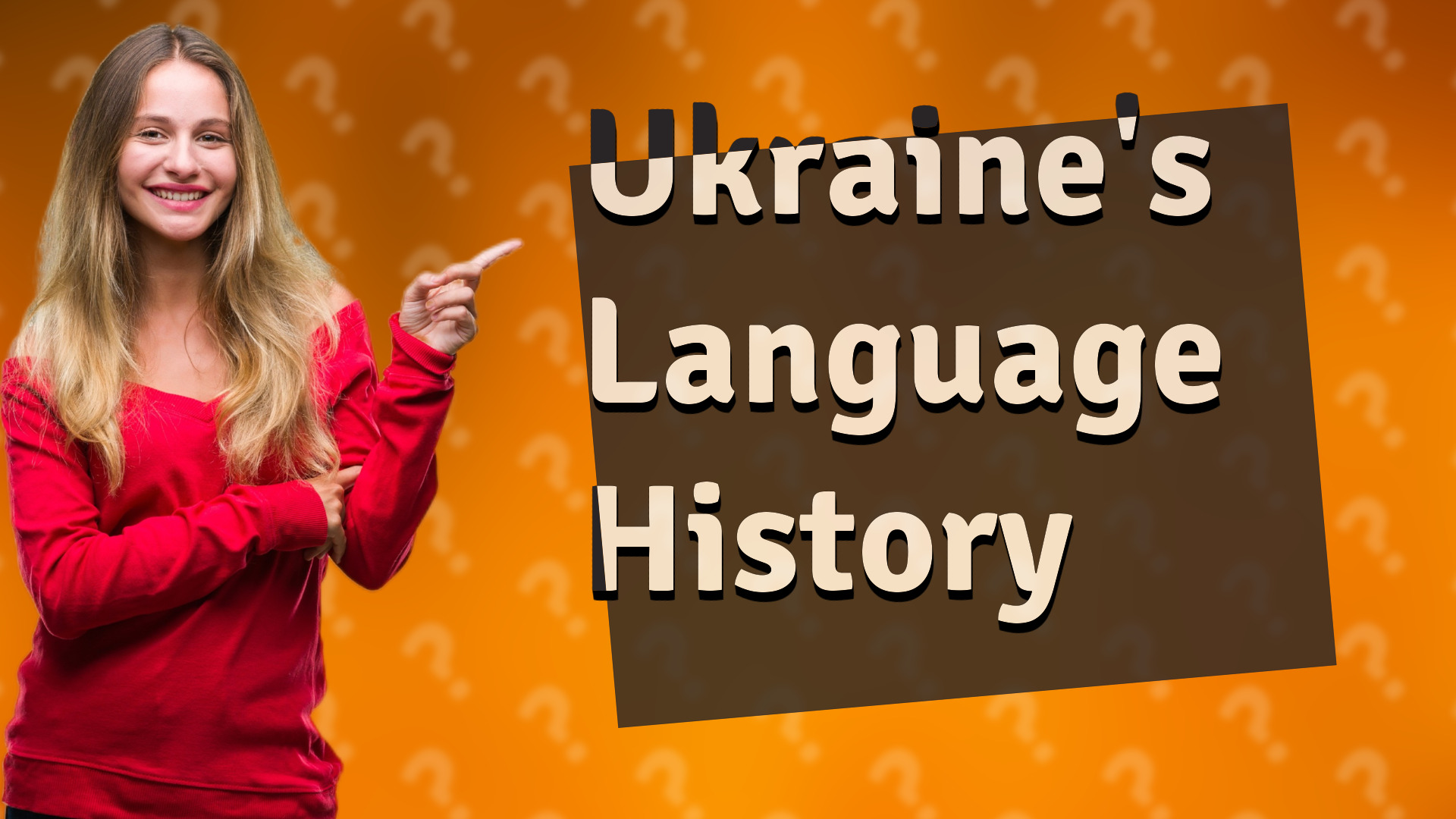 Ukraine's Language History