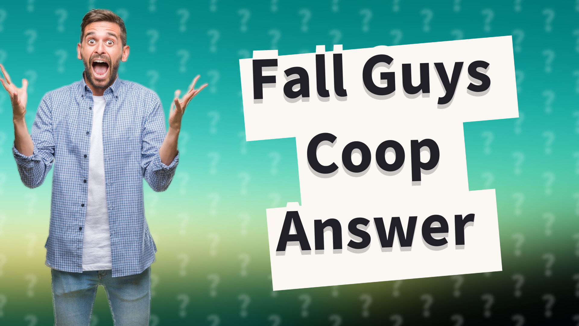 Fall Guys Coop Answer