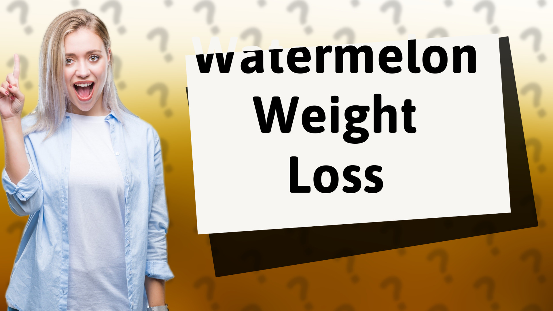 Watermelon Weight Loss