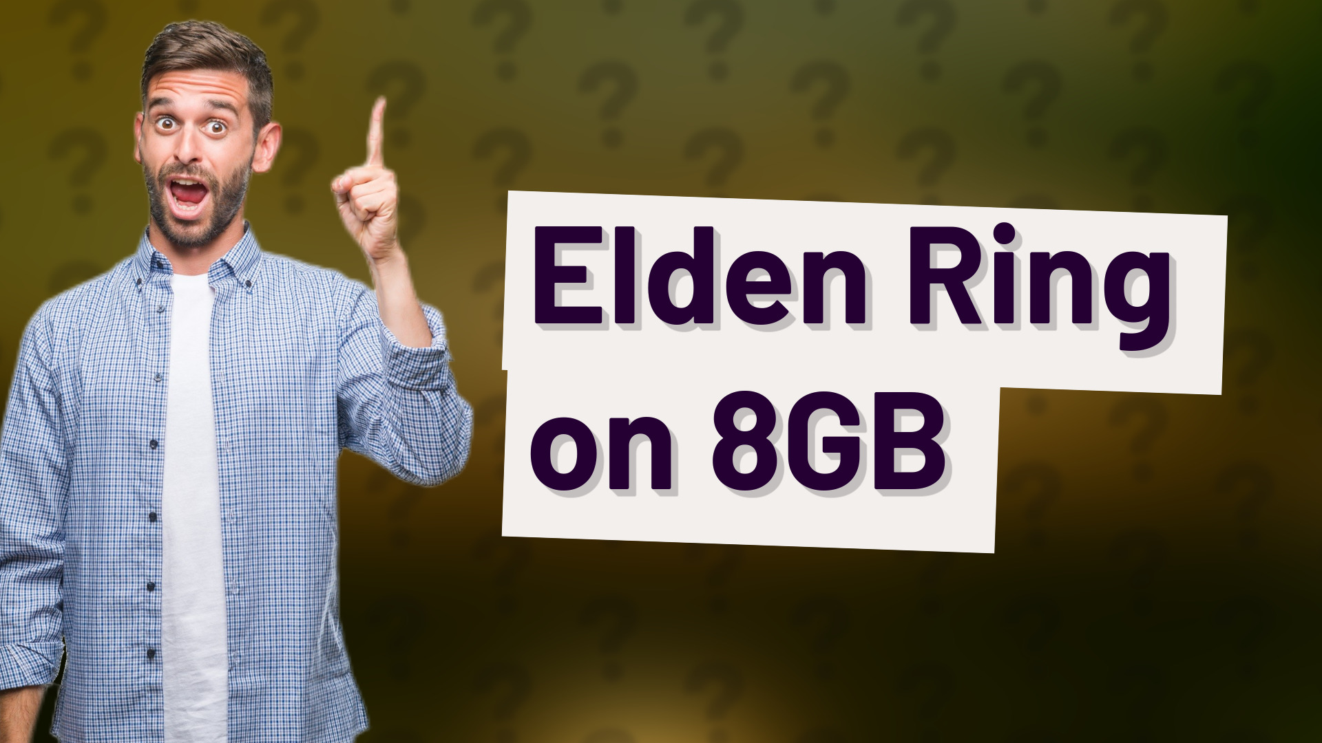 Elden Ring on 8GB