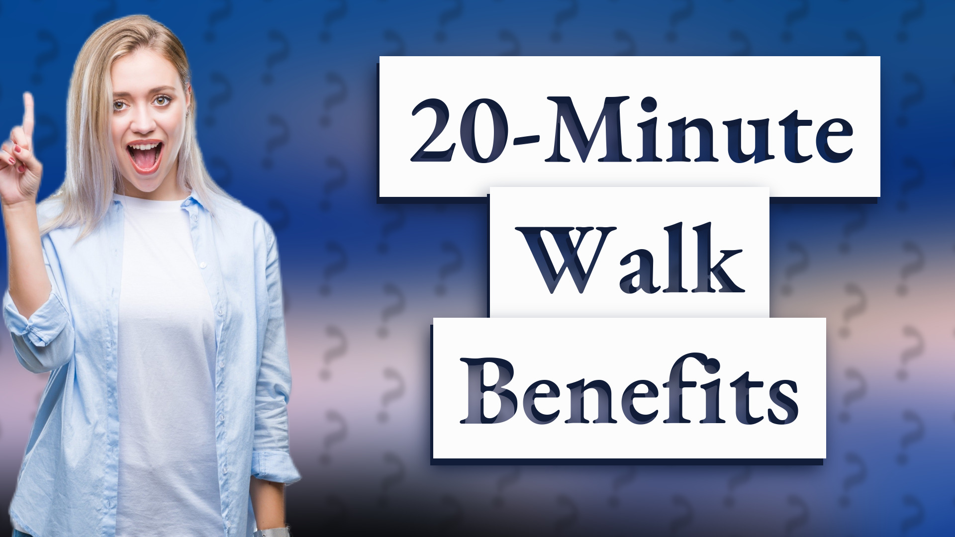 20-Minute Walk Benefits