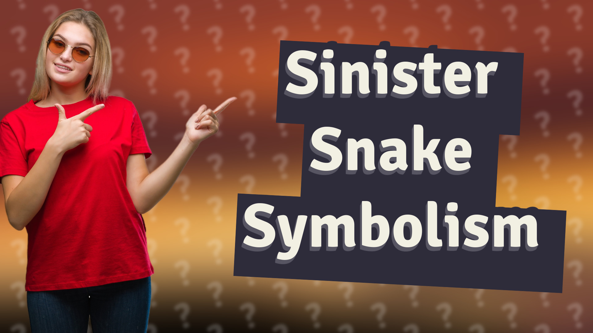 Sinister Snake Symbolism