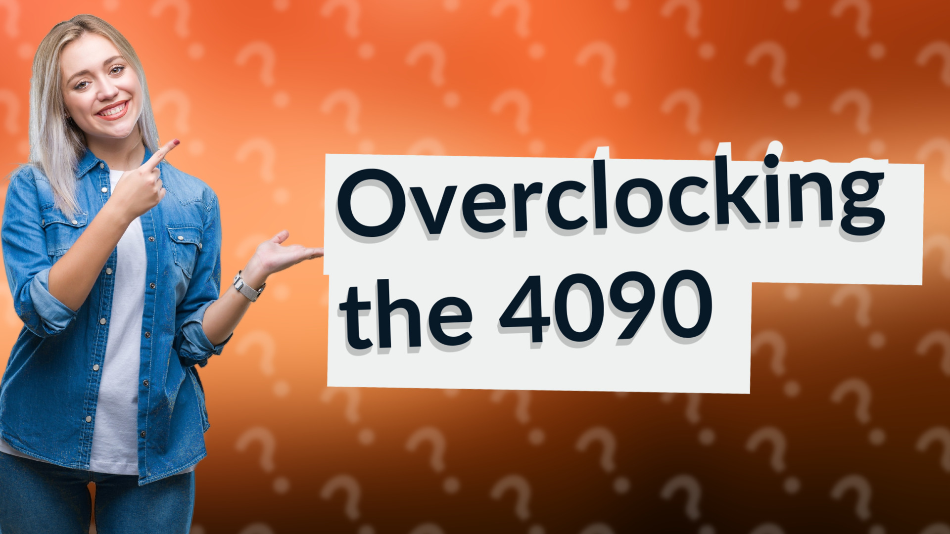 Overclocking the 4090
