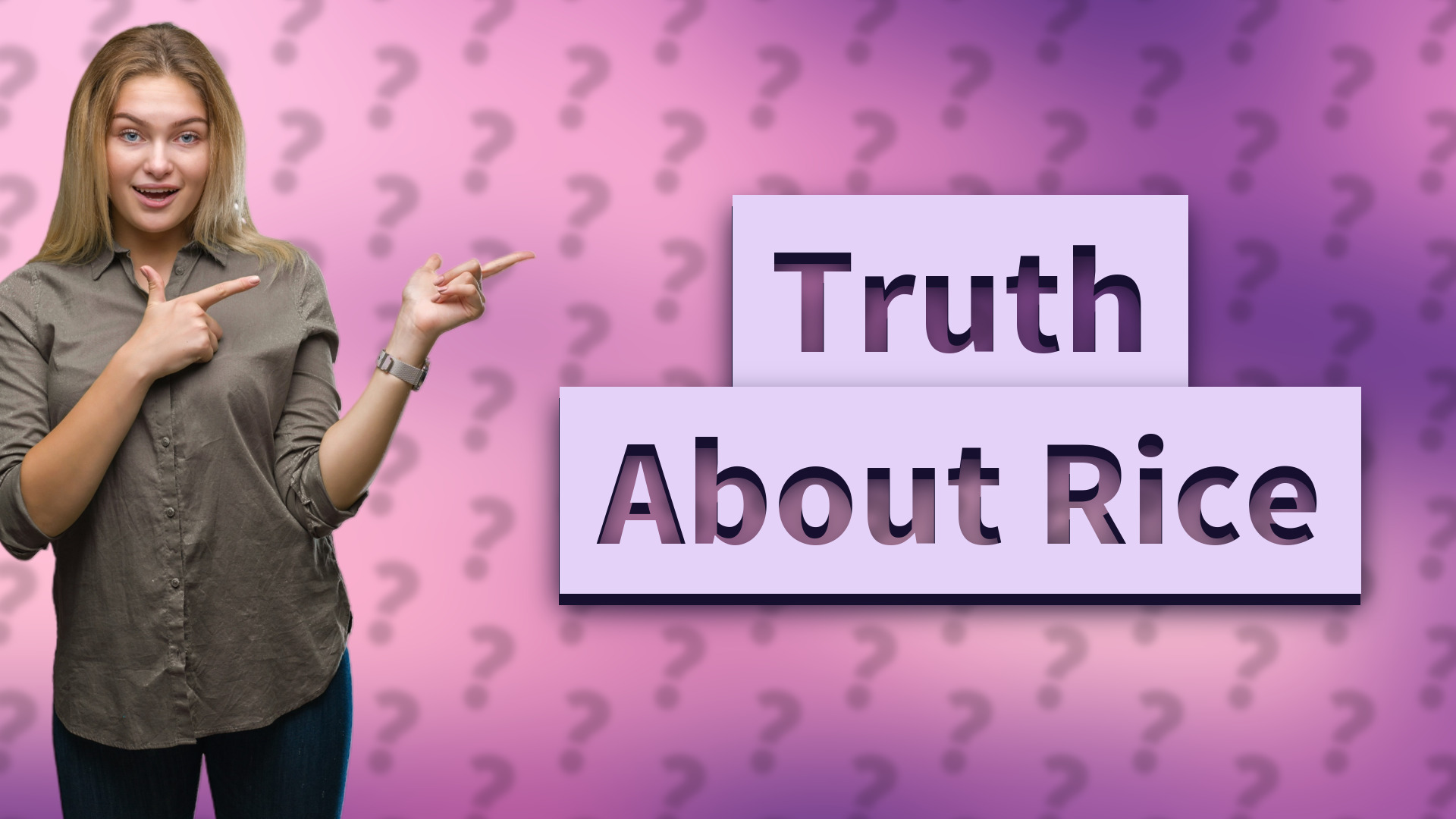 Truth About Rice