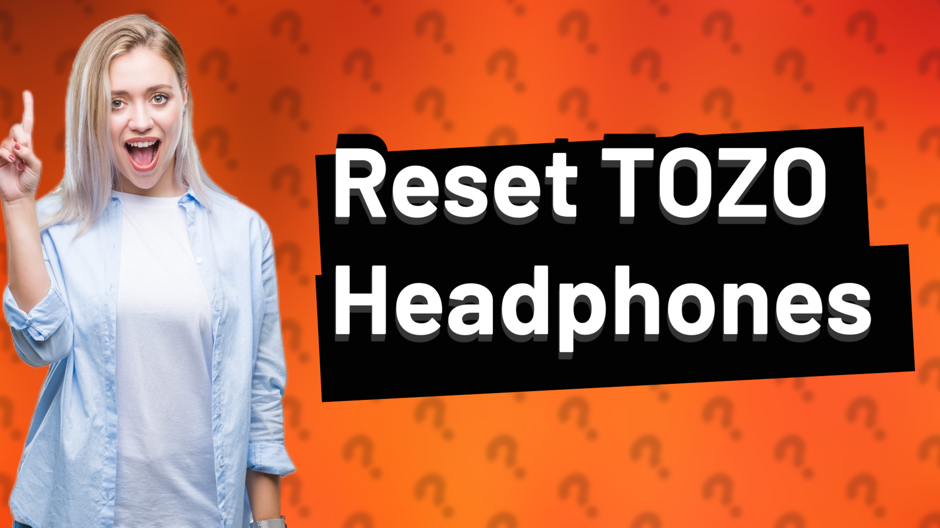 Reset TOZO Headphones