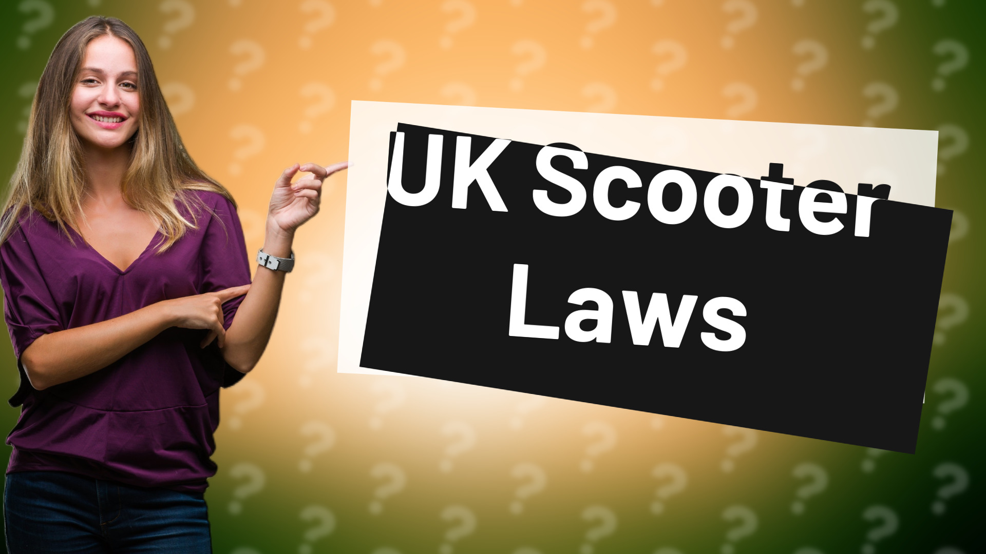 UK Scooter Laws