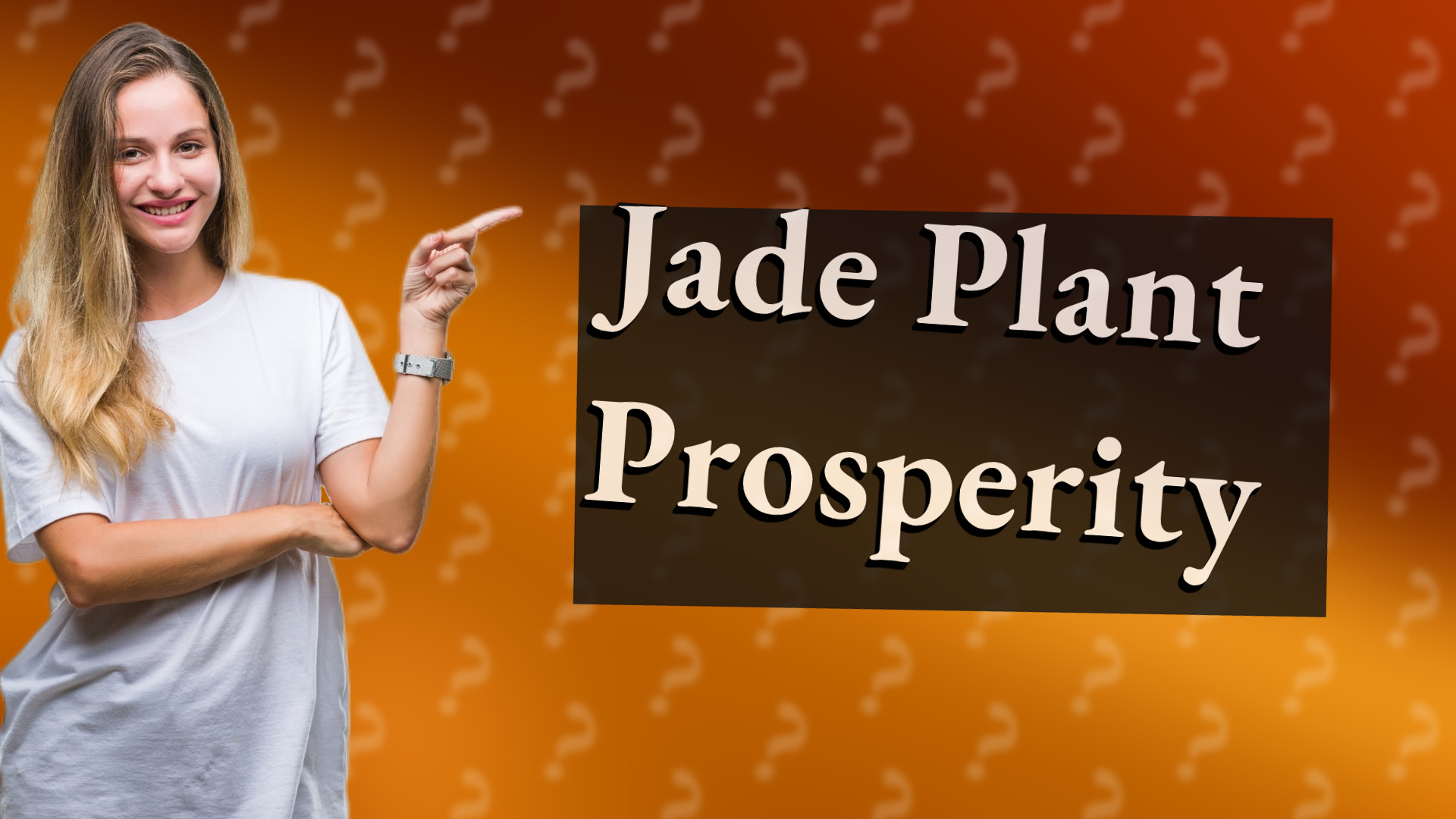 Jade Plant Prosperity